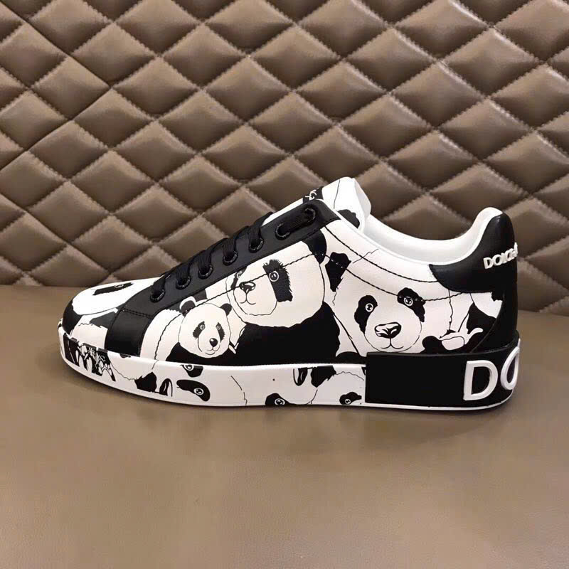 Giày sneaker Dolce Gabbana DG họa tiết Gấu Trúc Like Auth 38-43 MK