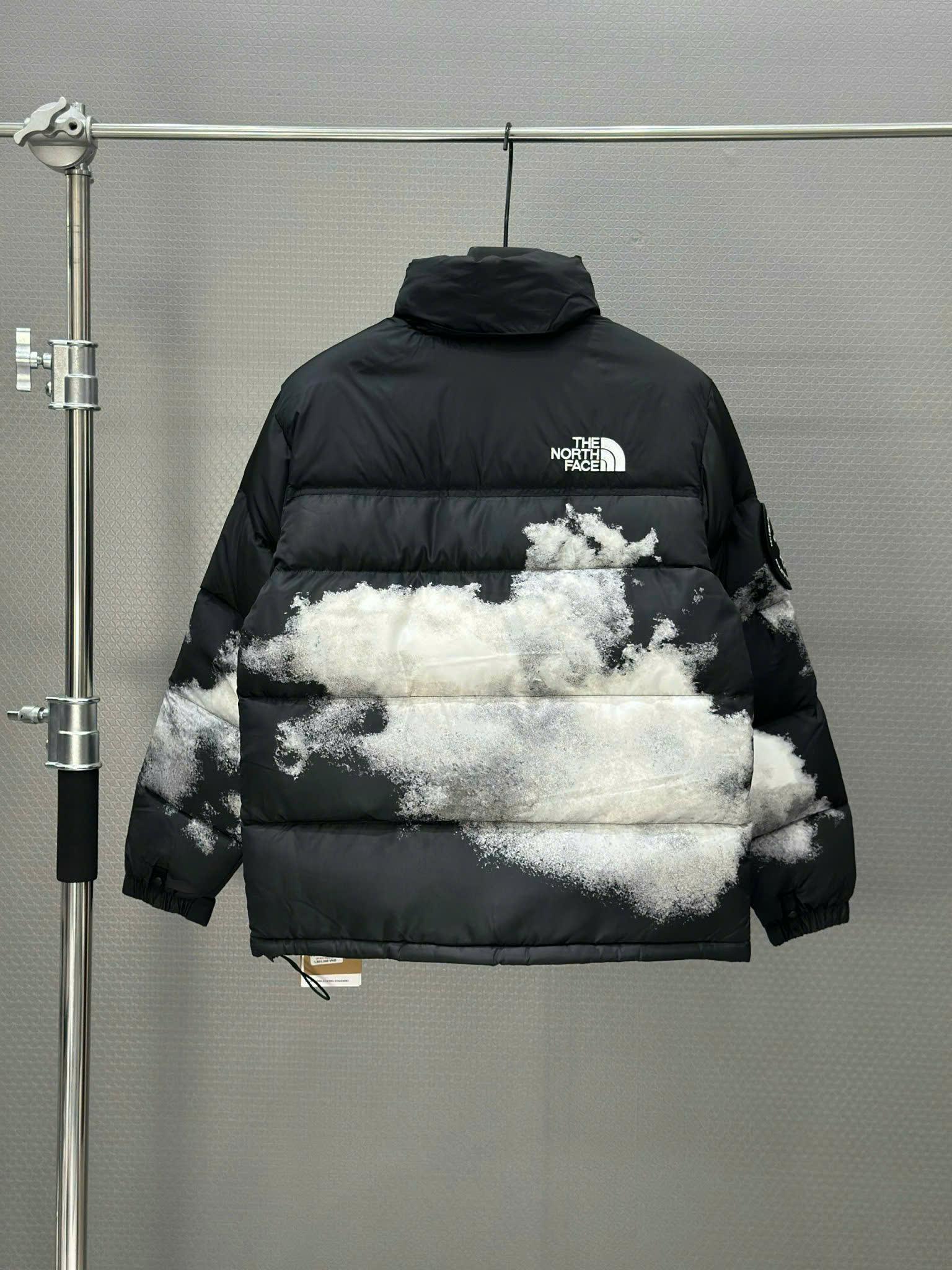 Áo khoác phao The North Face Ðen loang Mây Trắng Like Auth 1-1 on web M-XXL VTN