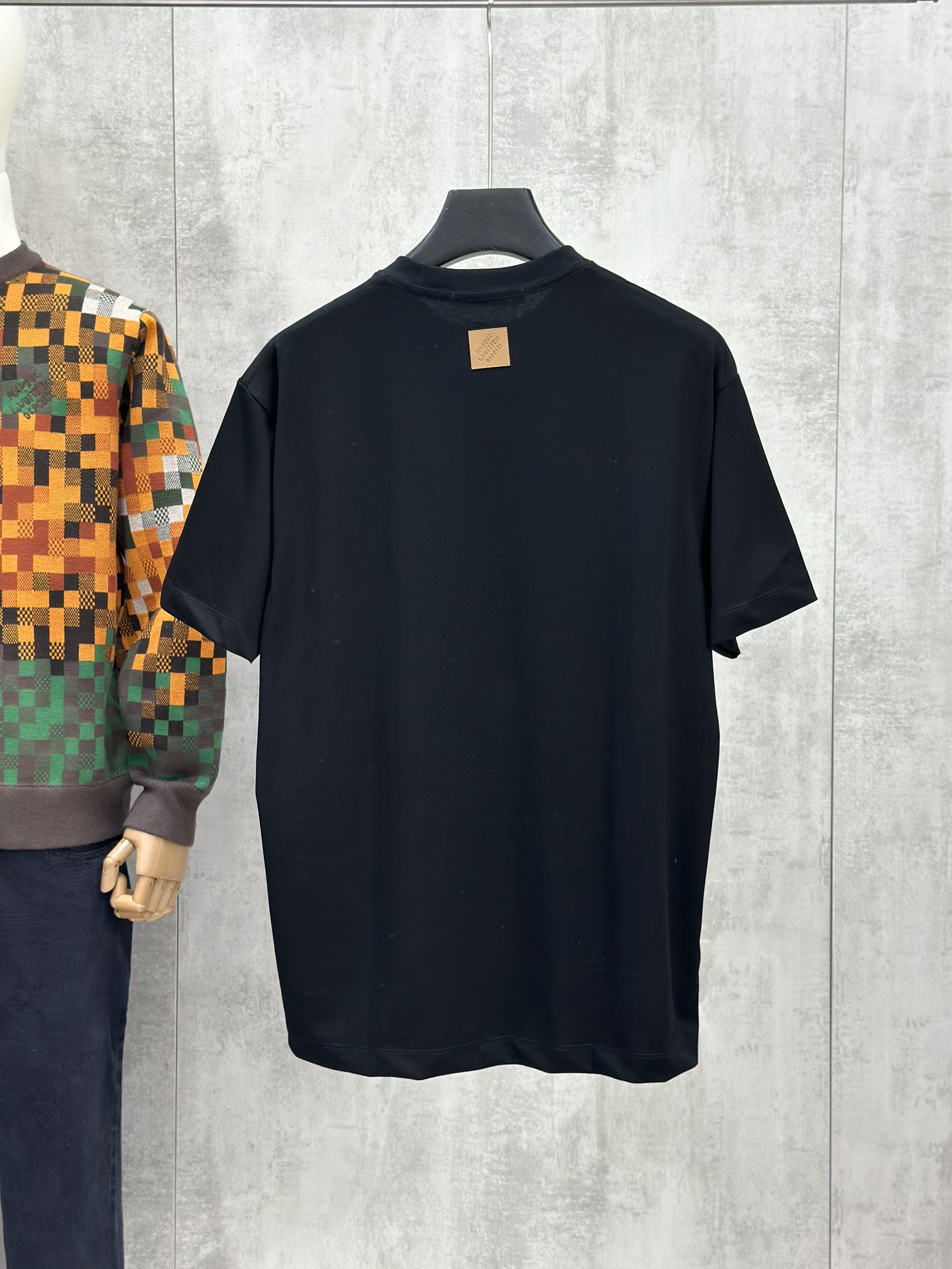 Áo phông T shirt Louis Vuitton LV Forever logo thêu ngực Like Auth XXS-M