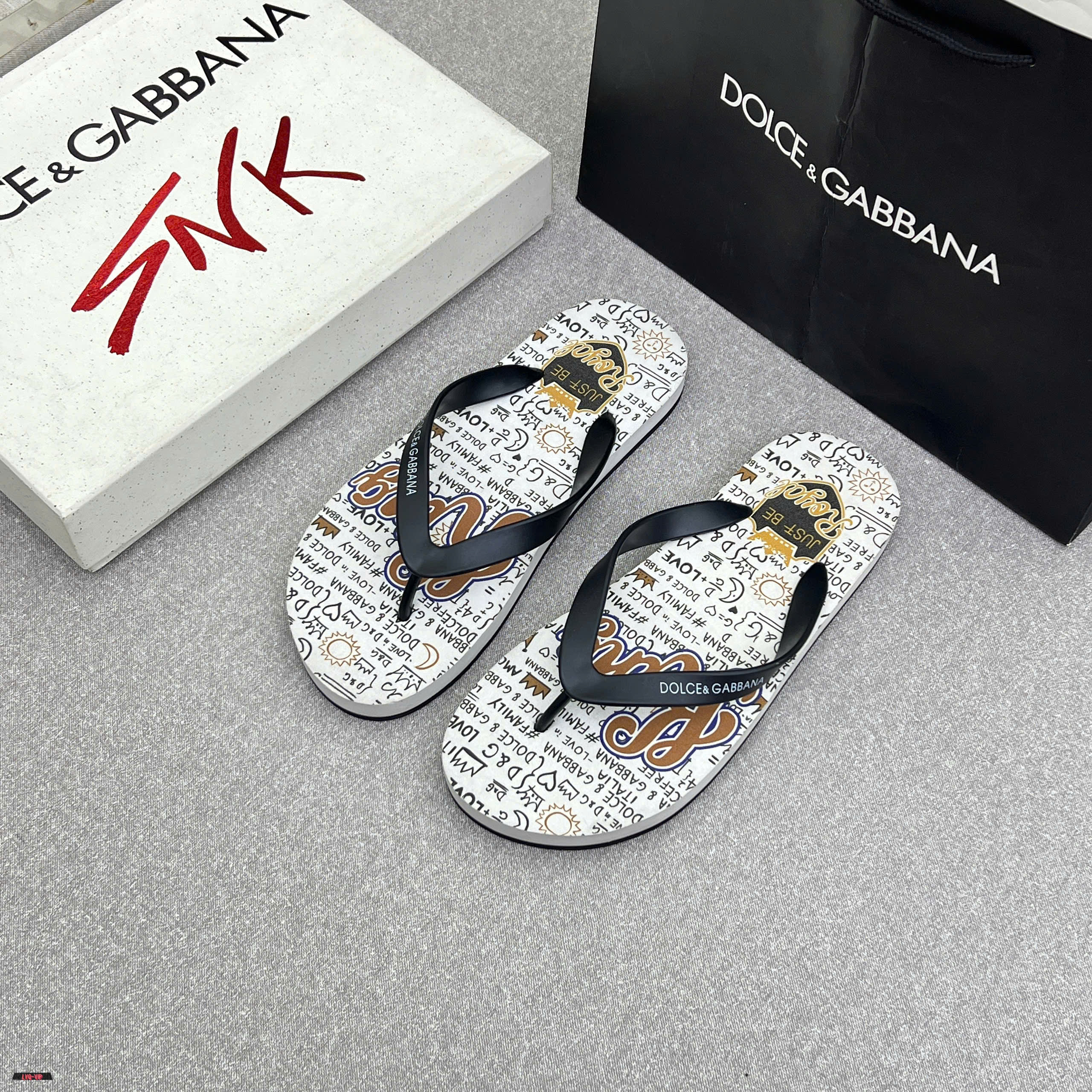 Dép tông xỏ ngón flip flop Dolce Gabbana DG new 2026 Like Auth 38-43 LVQ