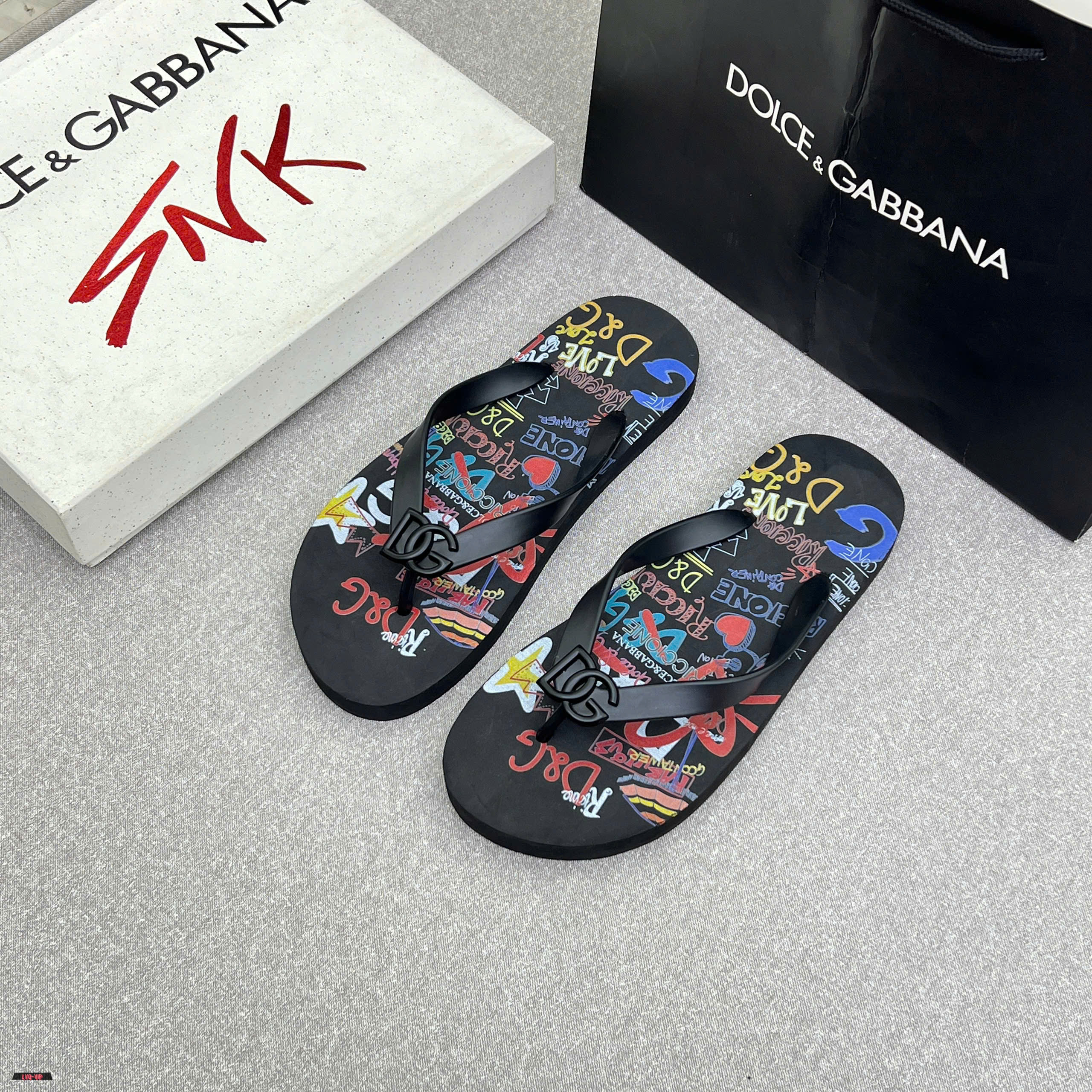 Dép tông xỏ ngón flip flop Dolce Gabbana DG new 2026 Like Auth 38-43 LVQ