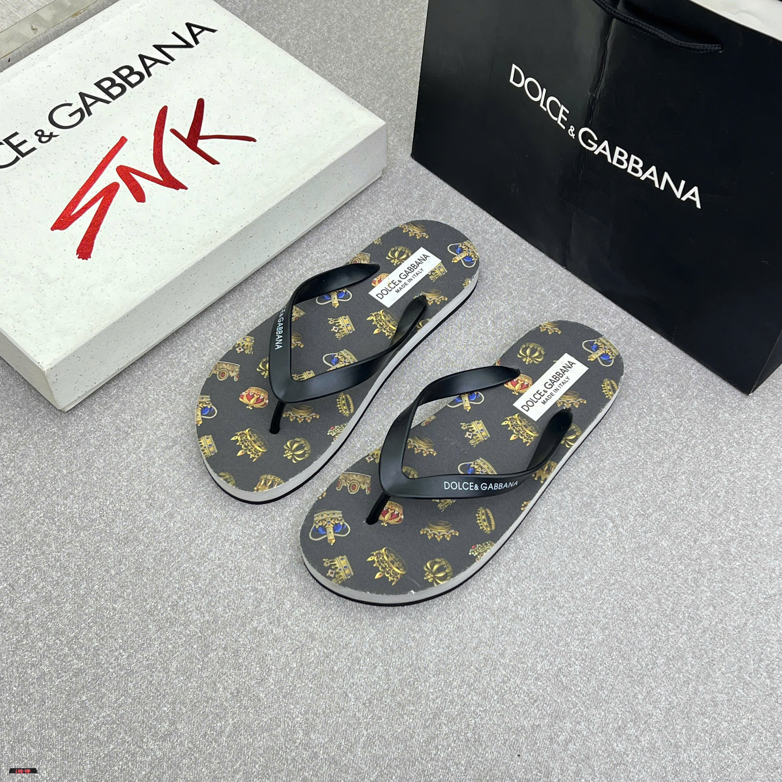 Dép tông xỏ ngón flip flop Dolce Gabbana DG new 2026 Like Auth 38-43 LVQ