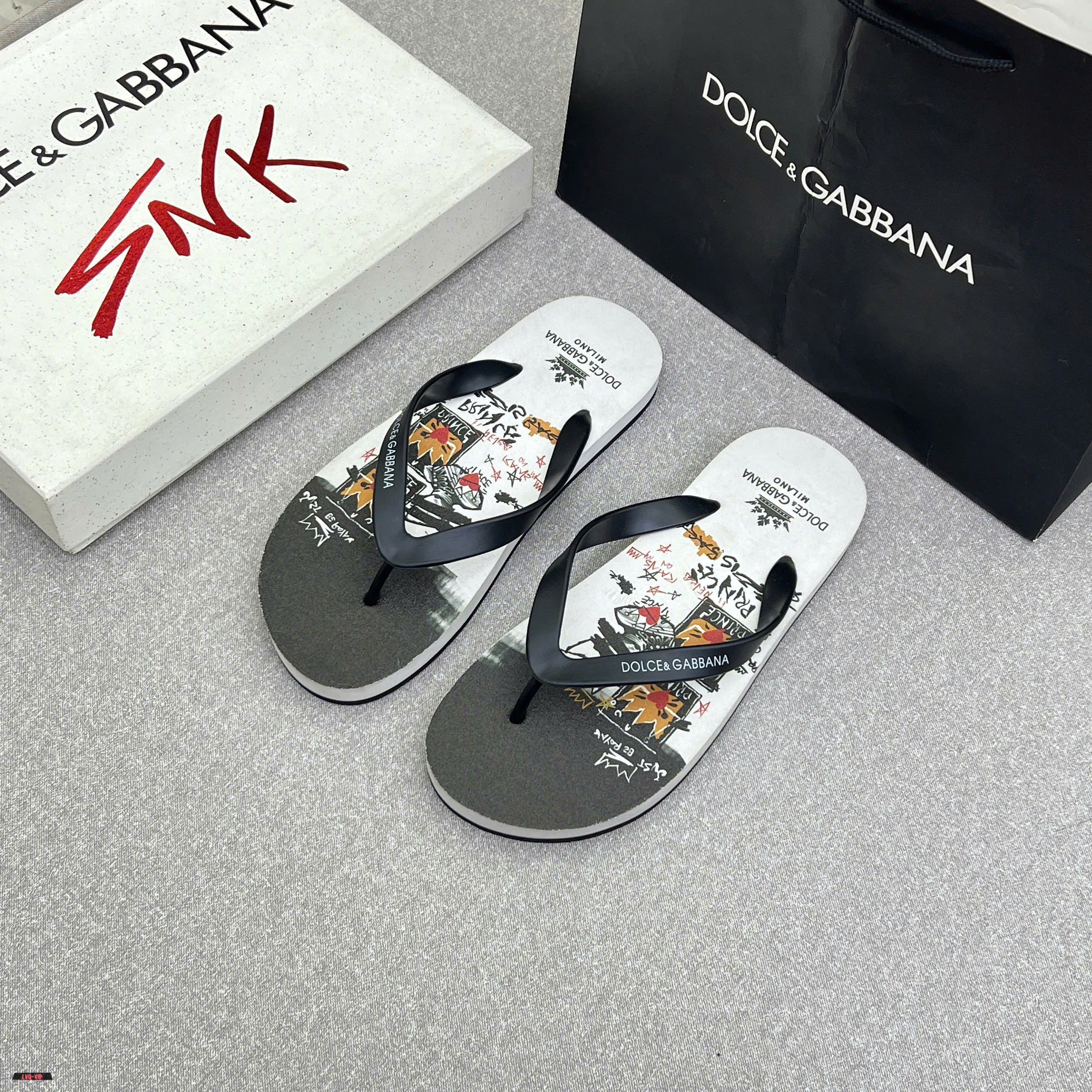 Dép tông xỏ ngón flip flop Dolce Gabbana DG new 2026 Like Auth 38-43 LVQ