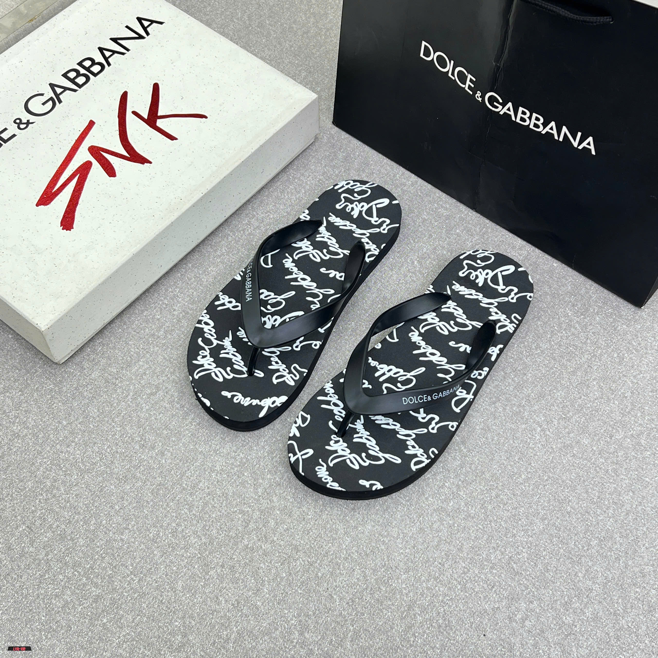 Dép tông xỏ ngón flip flop Dolce Gabbana DG new 2026 Like Auth 38-43 LVQ