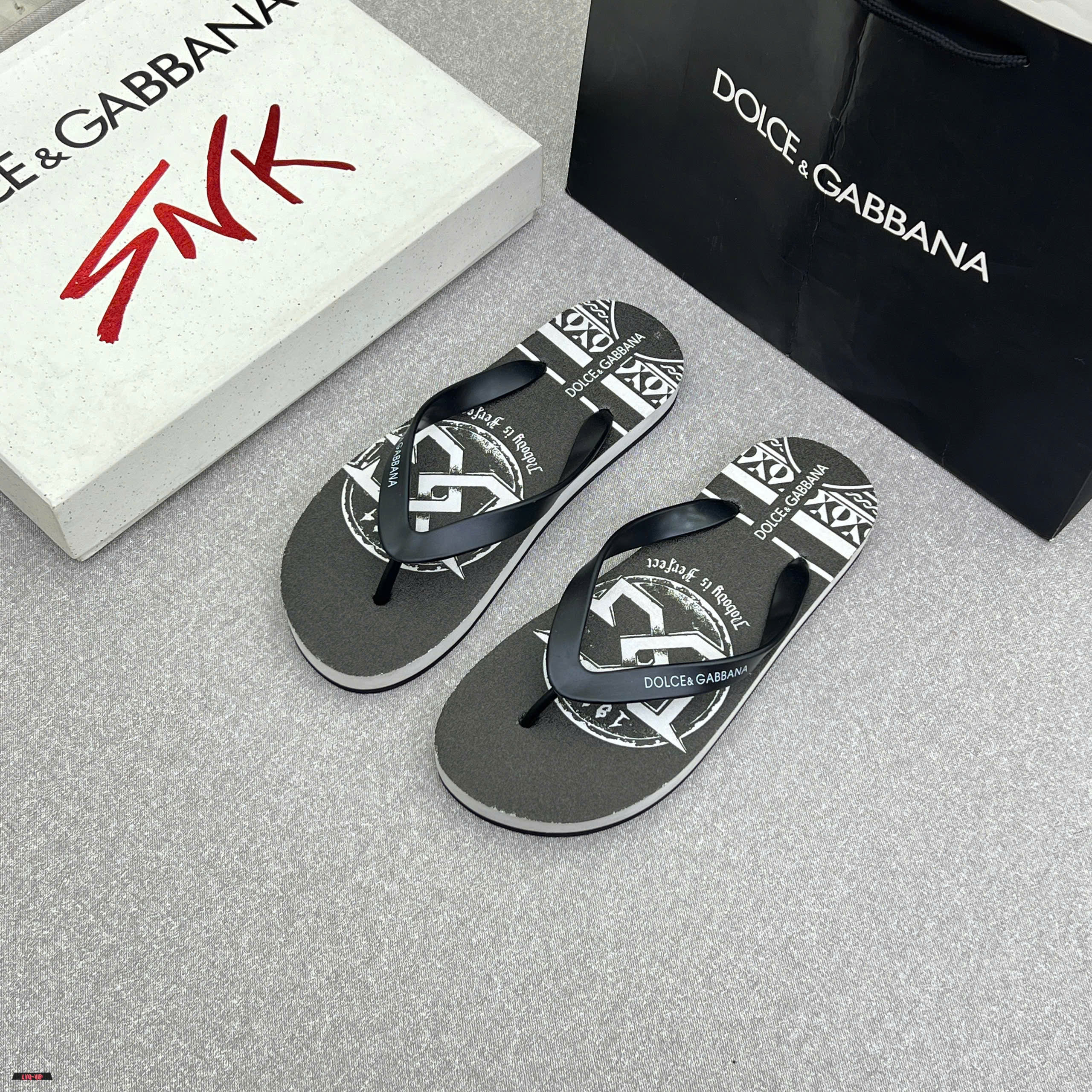 Dép tông xỏ ngón flip flop Dolce Gabbana DG new 2026 Like Auth 38-43 LVQ