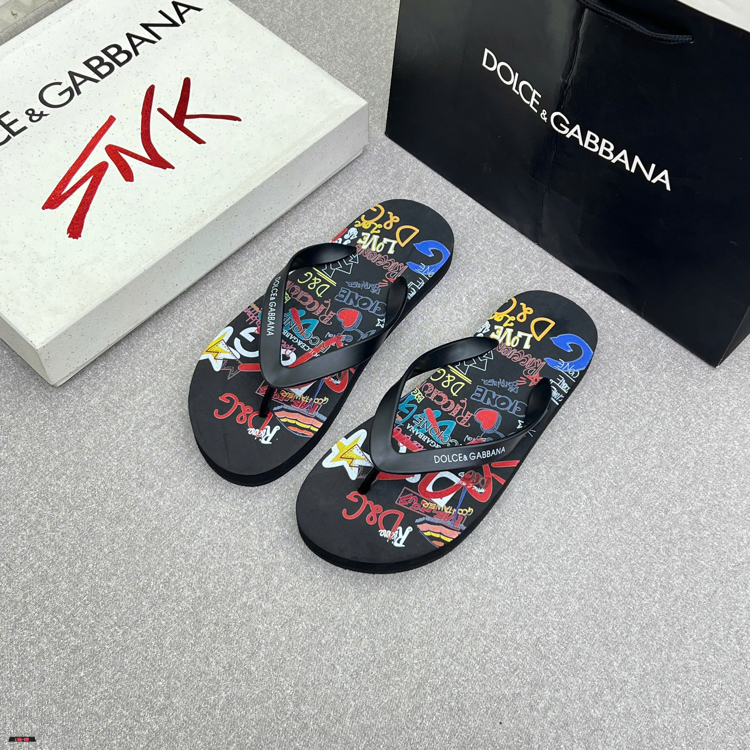 Dép tông xỏ ngón flip flop Dolce Gabbana DG new 2026 Like Auth 38-43 LVQ
