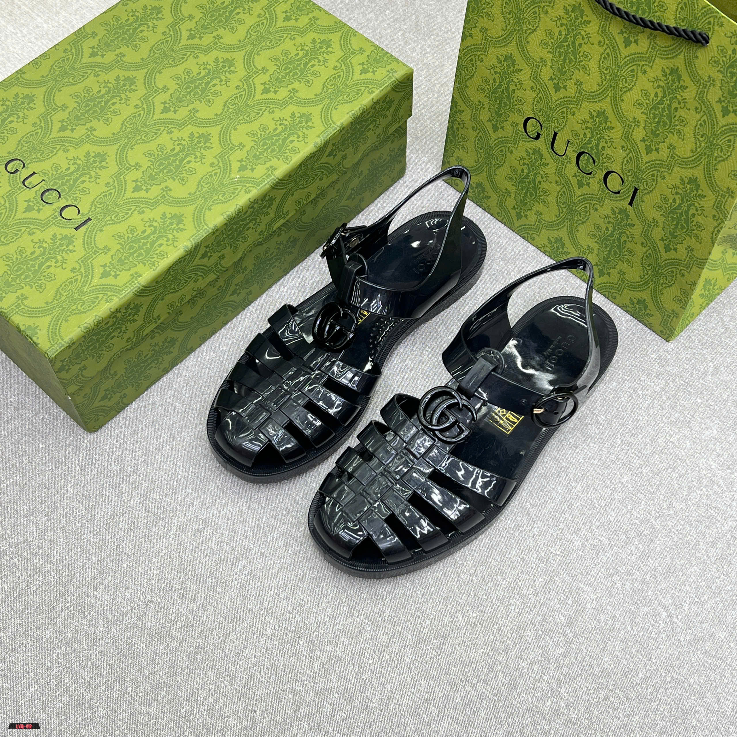 Dép sandal giọ Gucci GC Jelly new 2026 Like Auth 38-43 LVQ