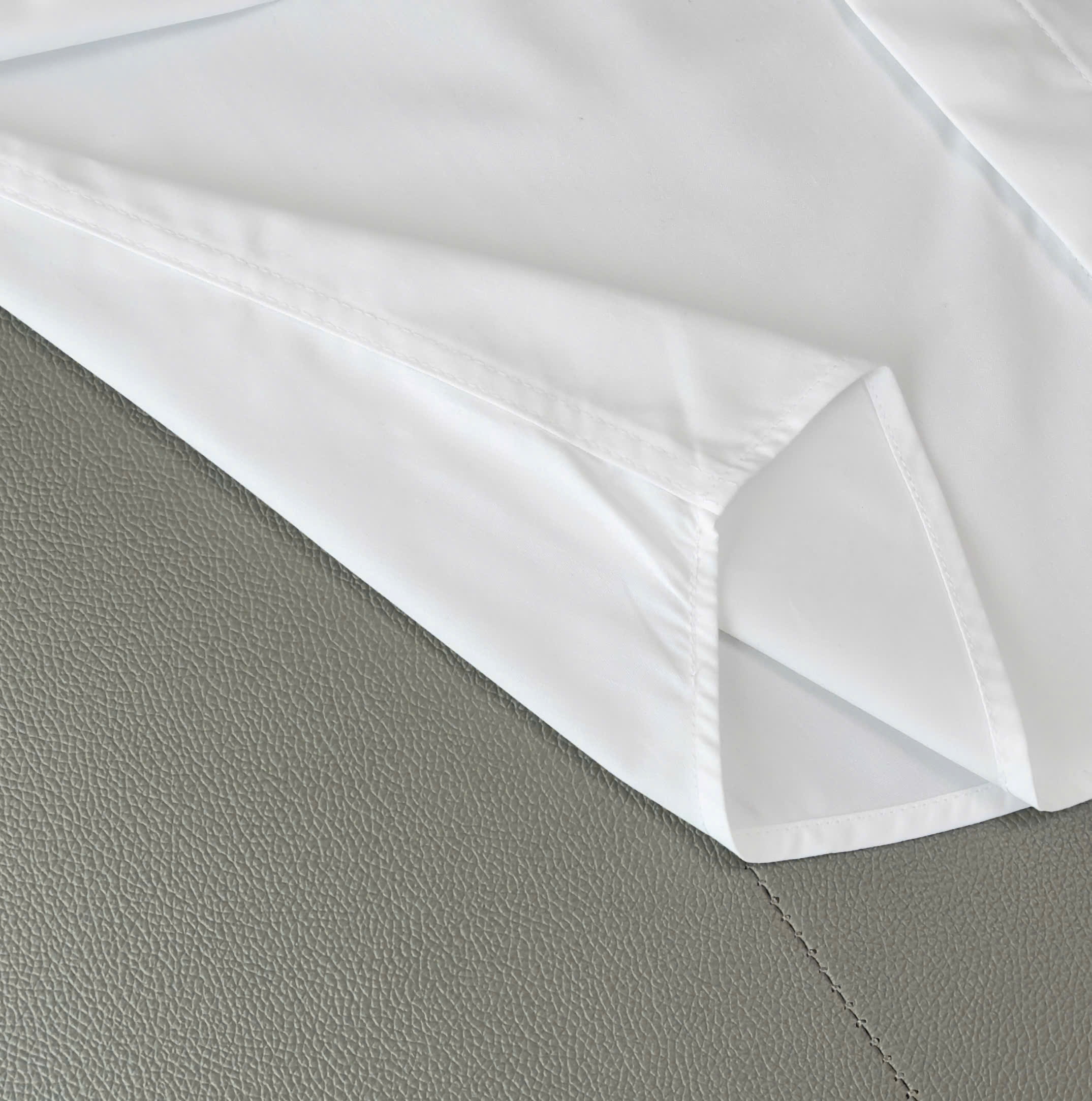 Áo sơ mi Dior CD Trắng logo thêu Ong check cổ Like AUth 38-41 DDT