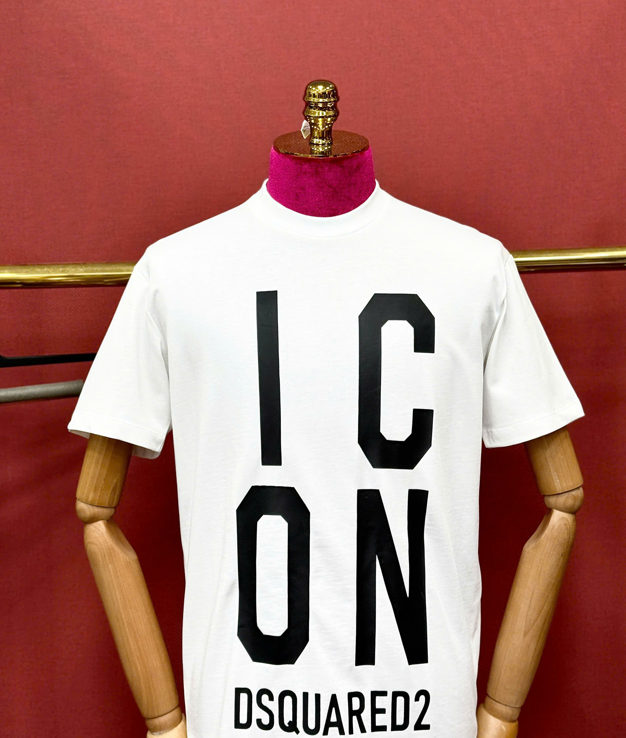 Áo phông T shirt Dsquared2 DSQ icon logo to ngực Like Auth S-XL CD