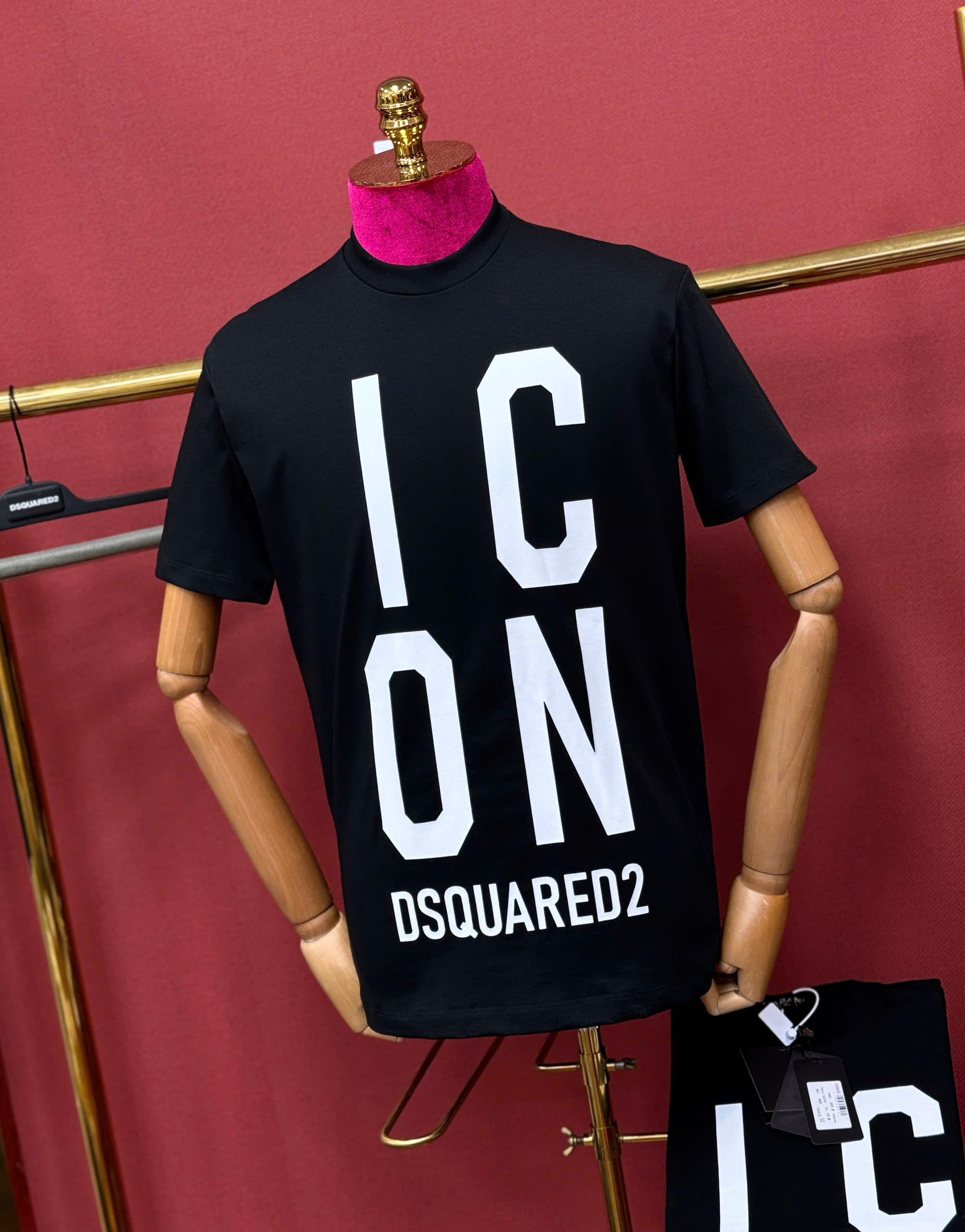Áo phông T shirt Dsquared2 DSQ icon logo to ngực Like Auth S-XL CD