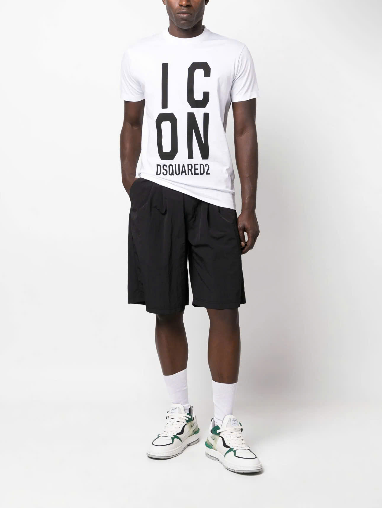 Áo phông T shirt Dsquared2 DSQ icon logo to ngực Like Auth S-XL CD