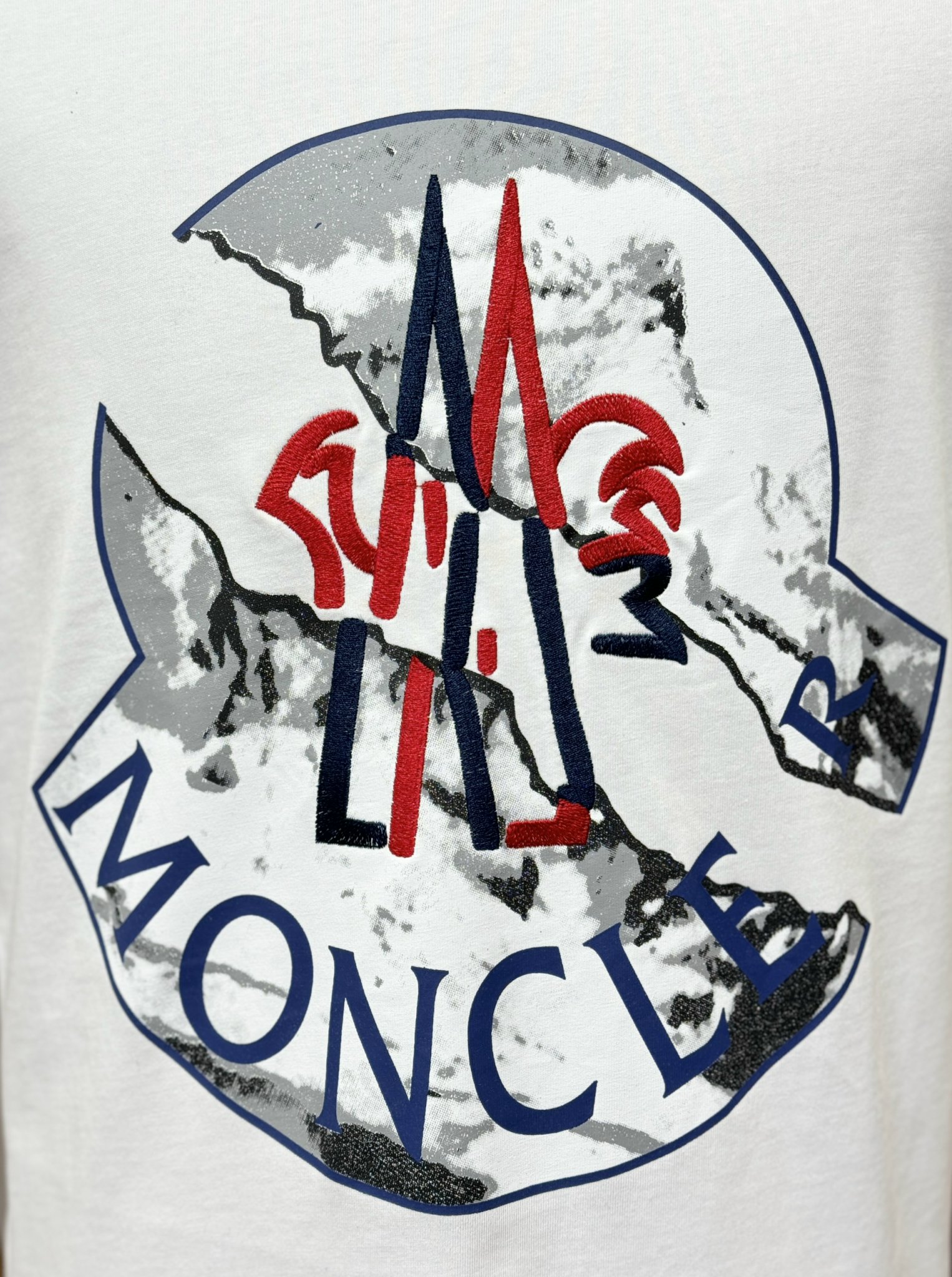 Áo phông T shirt Moncler logo vỡ Like AUth 44-50 CD