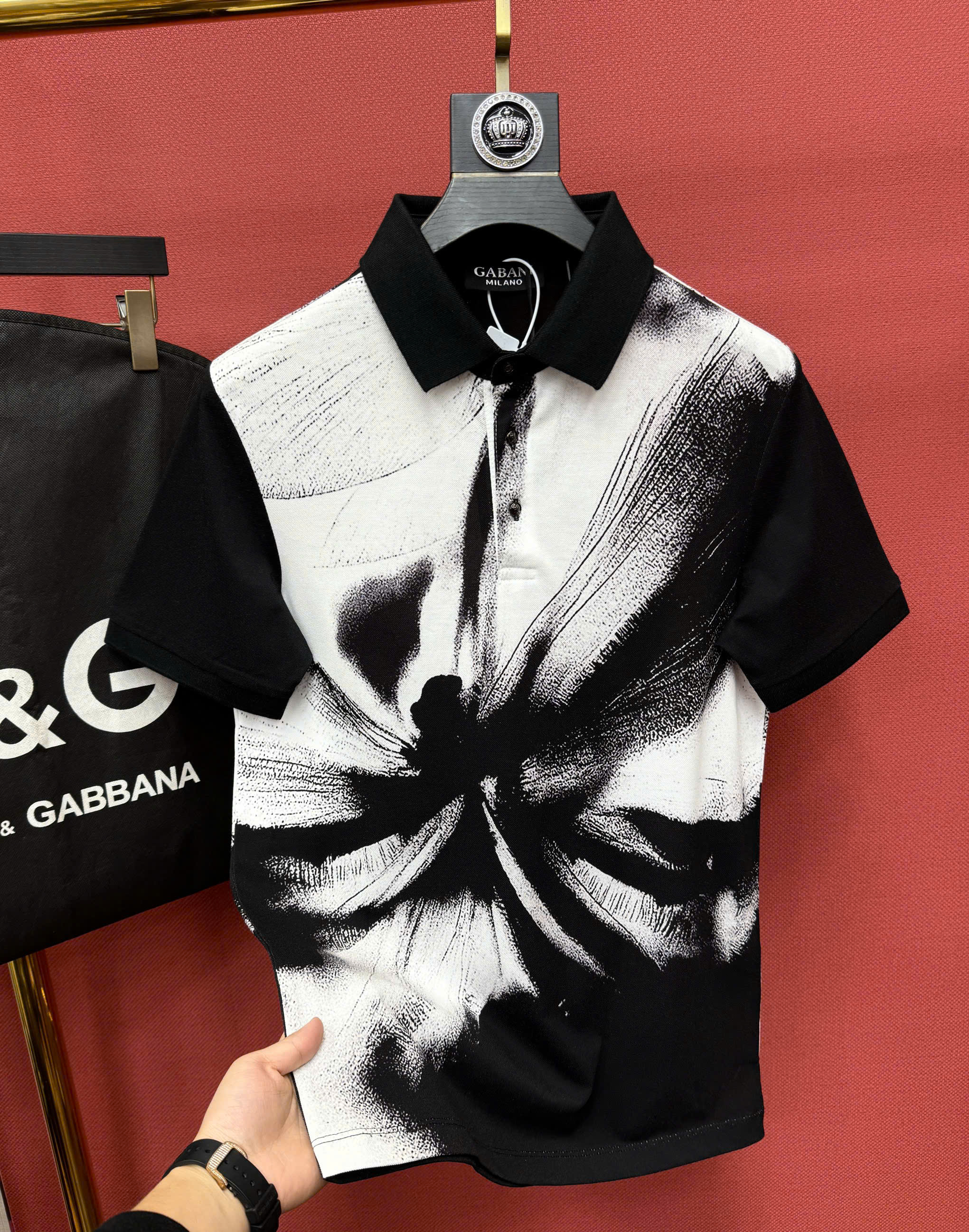 Áo polo hình Mcqueen MCQ họa tiết chuồn chuồn Like AUth 44-50 CD