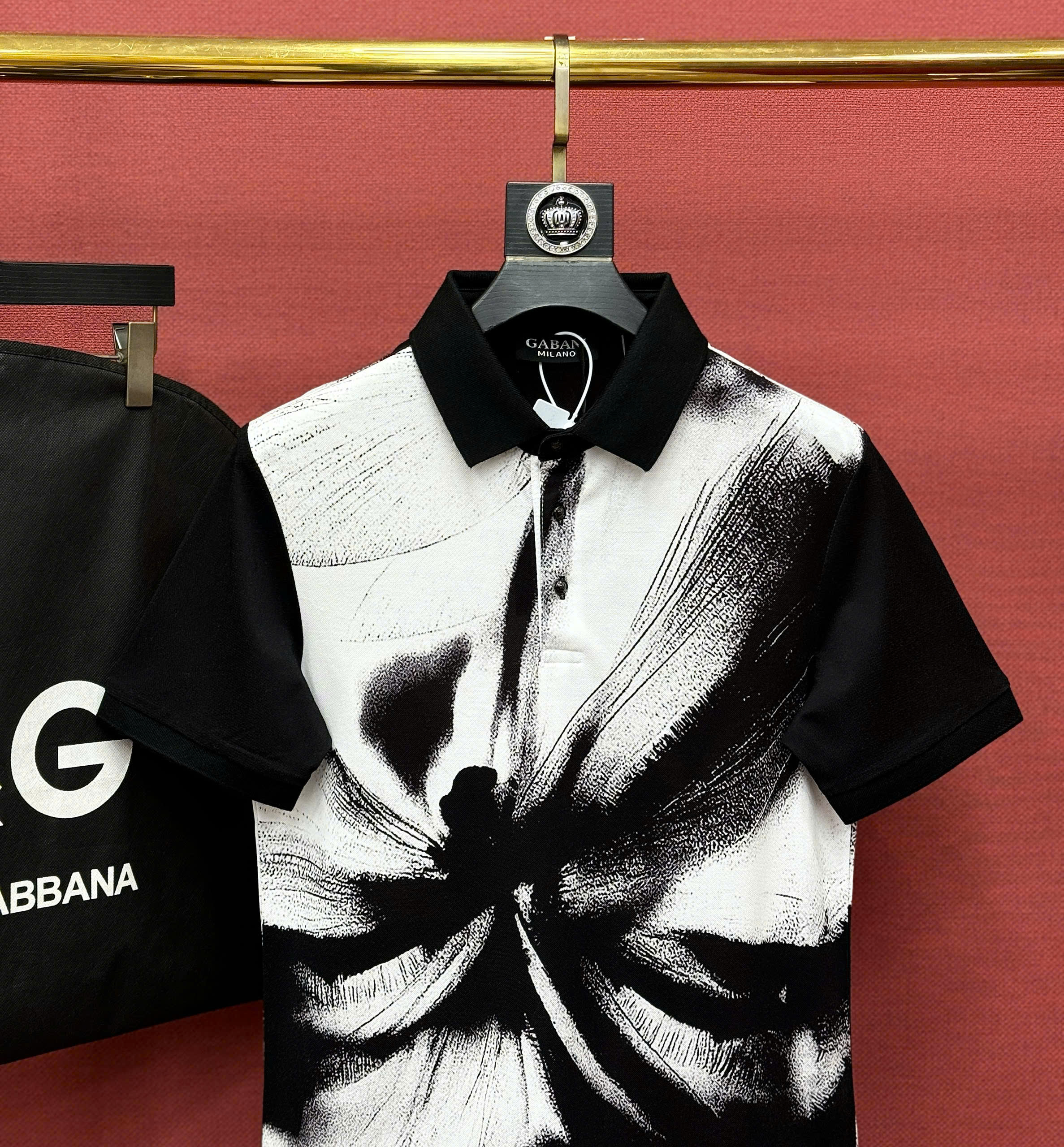 Áo polo hình Mcqueen MCQ họa tiết chuồn chuồn Like AUth 44-50 CD