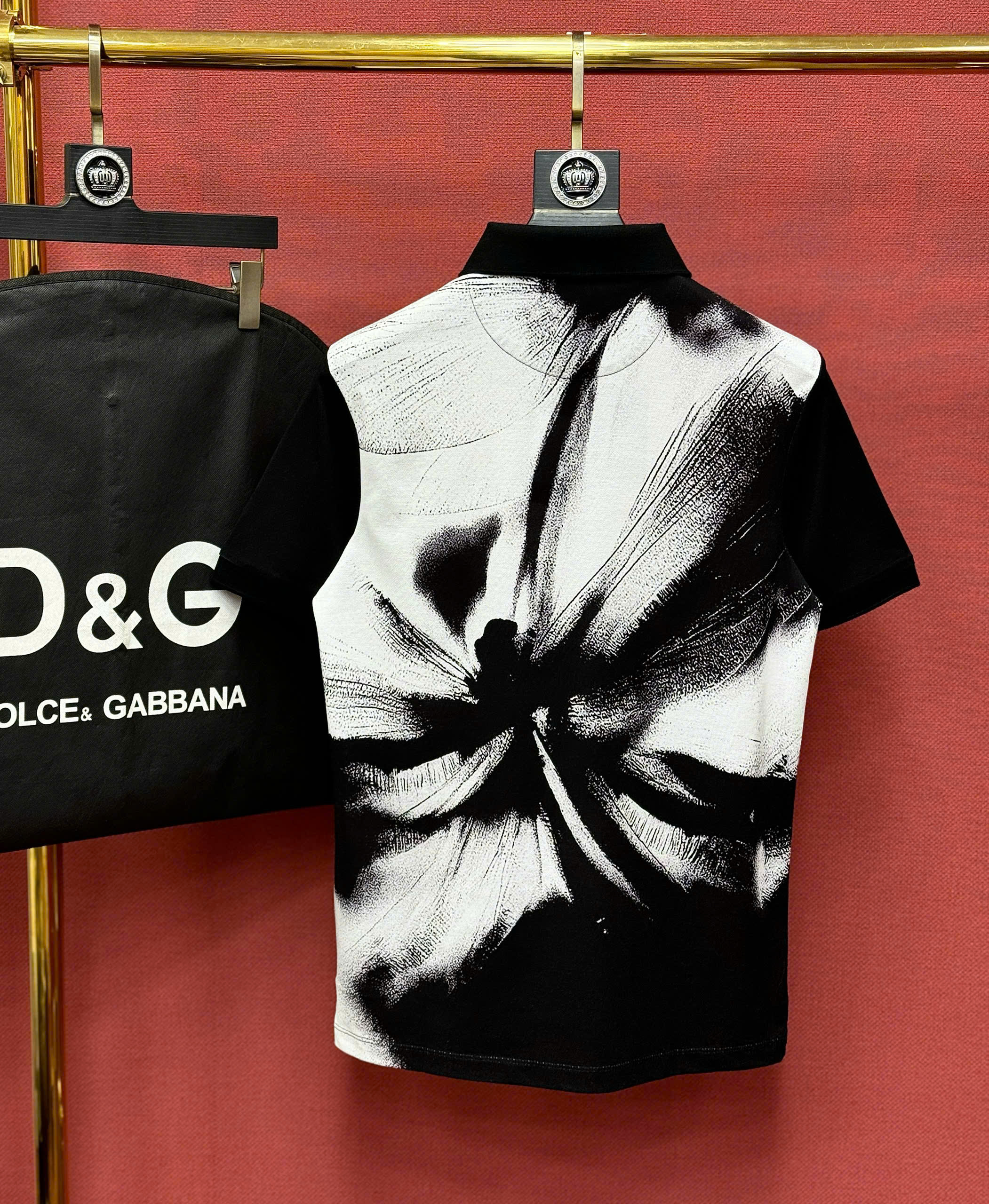 Áo polo hình Mcqueen MCQ họa tiết chuồn chuồn Like AUth 44-50 CD