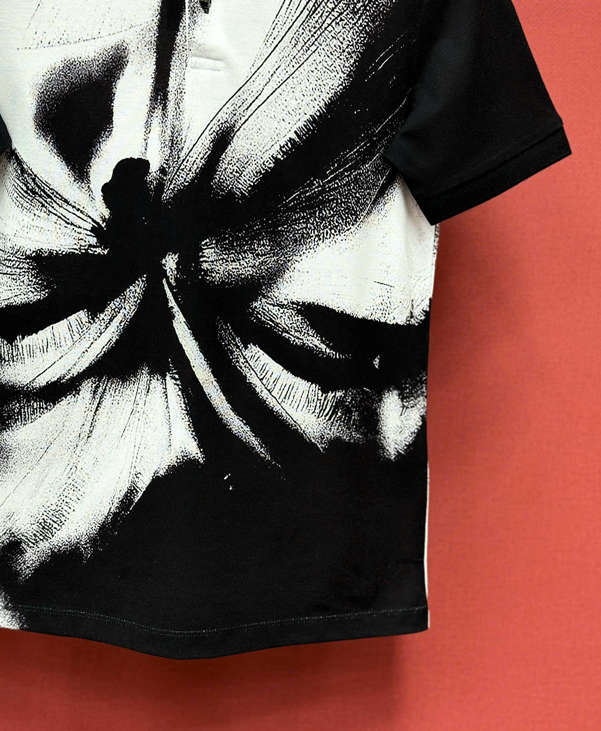 Áo polo hình Mcqueen MCQ họa tiết chuồn chuồn Like AUth 44-50 CD