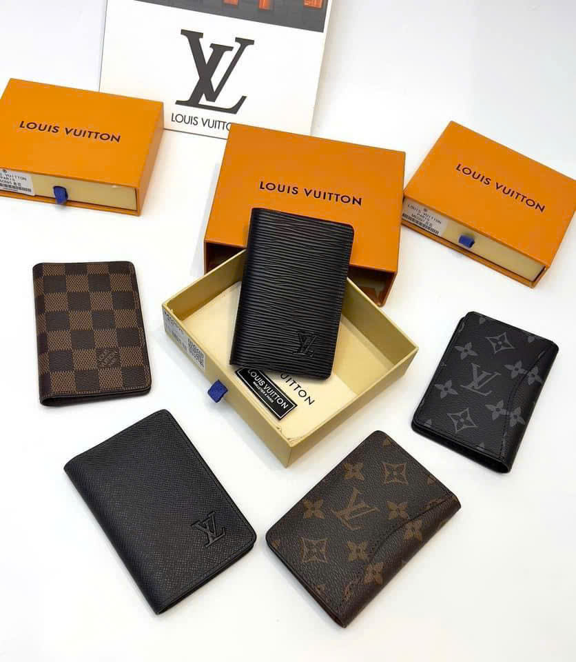 Ví thẻ Louis Vuitton LV Hold Card classic Like Auth PLD