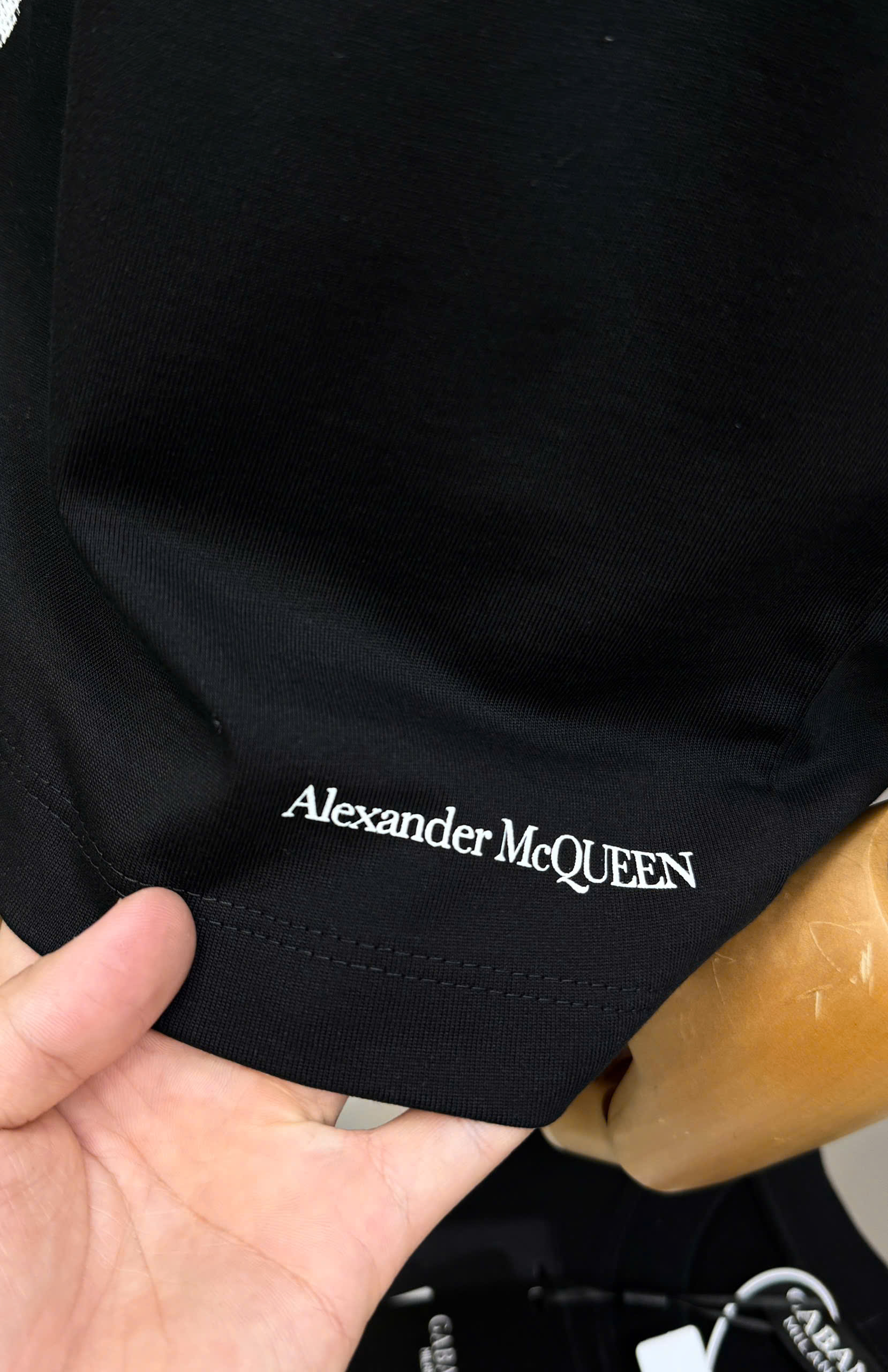 Áo phông T shirt Mcqueen MCQ họa tiết đầu lâu Like AUth 44-50 CD