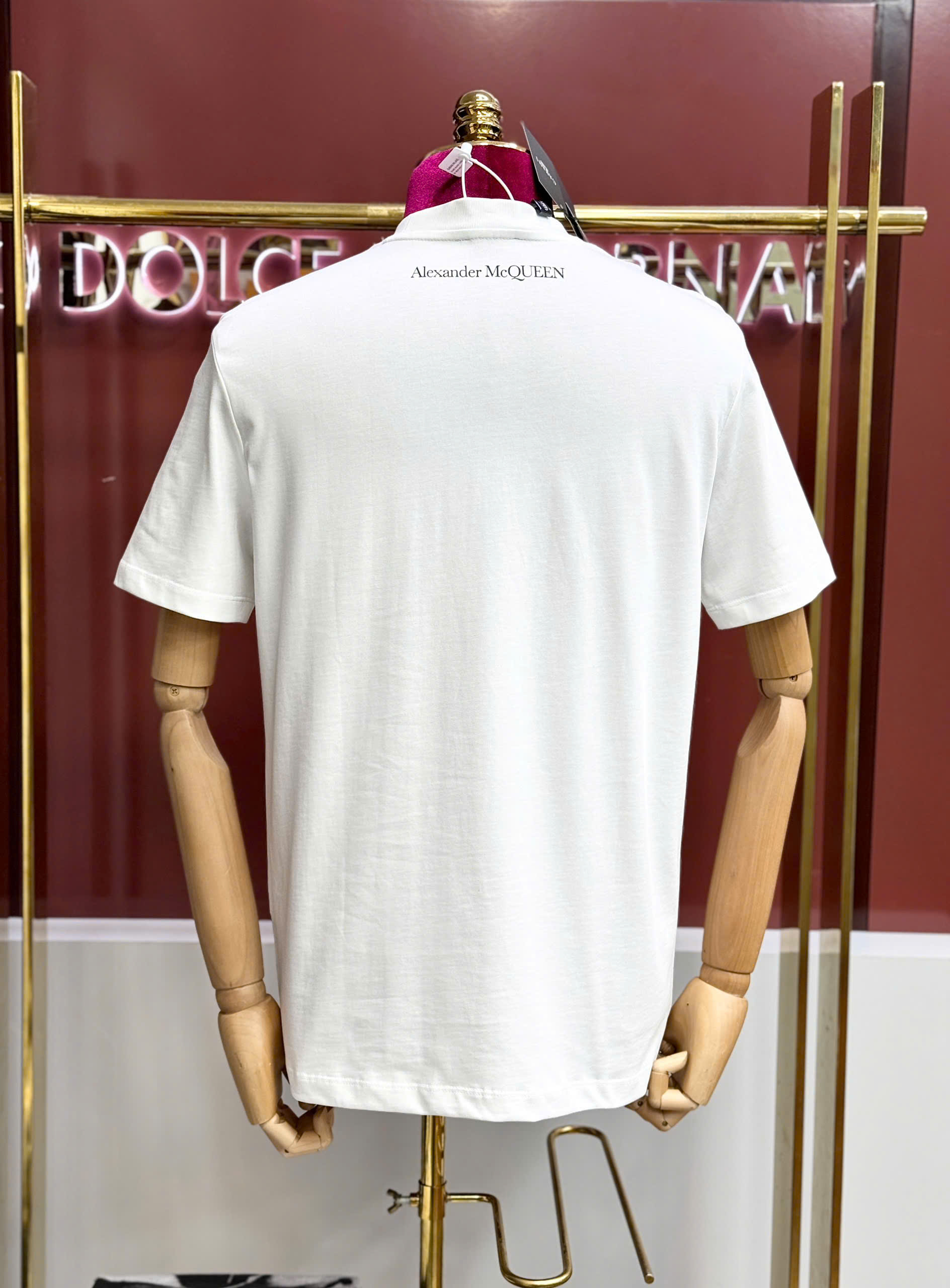 Áo phông T shirt Mcqueen MCQ họa tiết đầu lâu Like AUth 44-50 CD