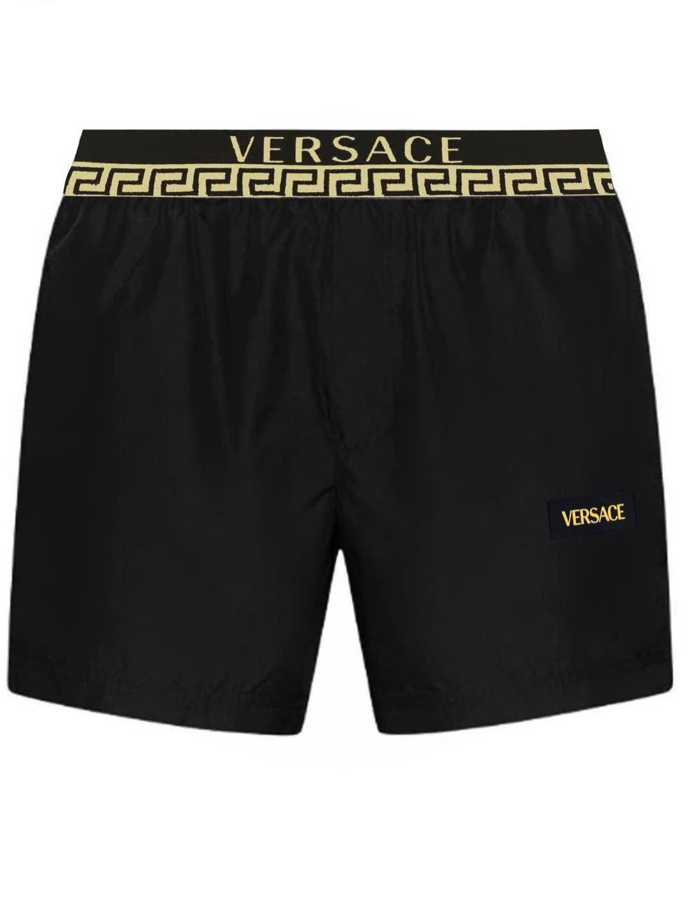 Quần short đùi gió Versace VS ckeck cạp logo tag đùi họa tiết túi sau Like Auth S-XL LK