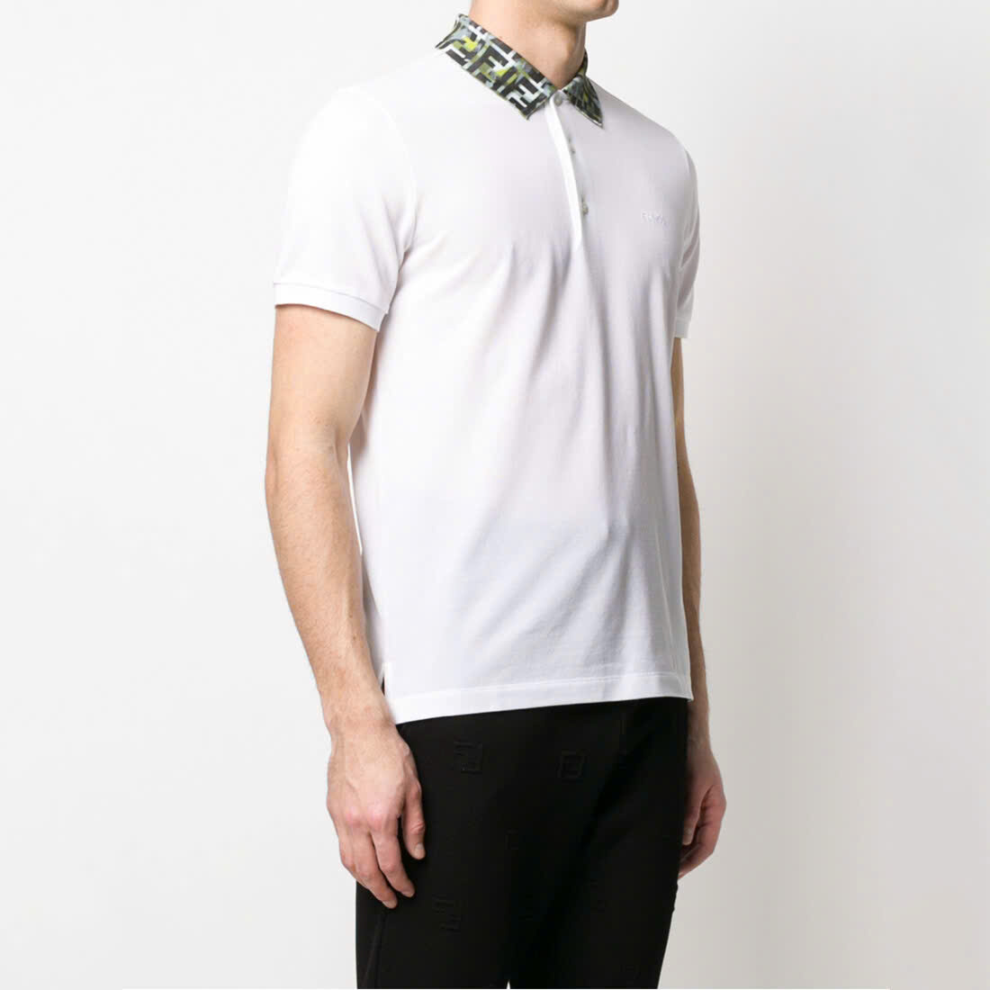 Áo polo Fendi FD logo check full cổ Like Auth 44-50 CD