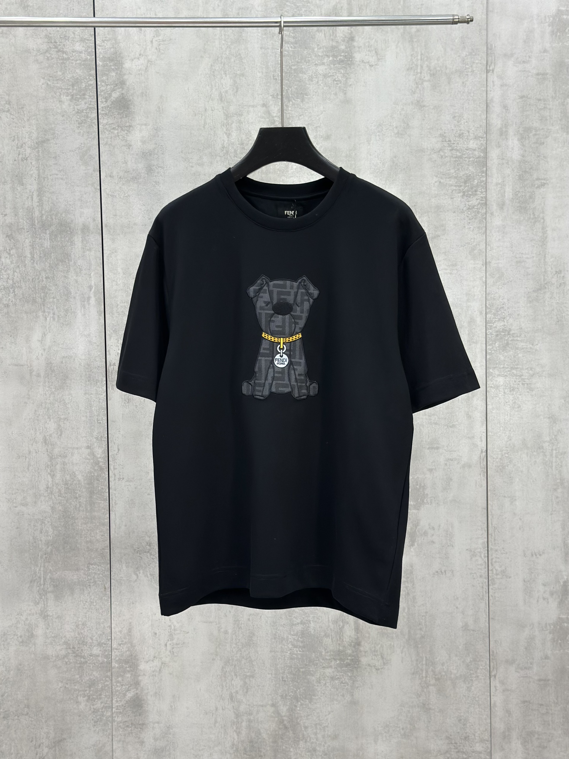 Áo phông T shirt Fendi FD họa tiết Cún Like Auth XS-M VTN