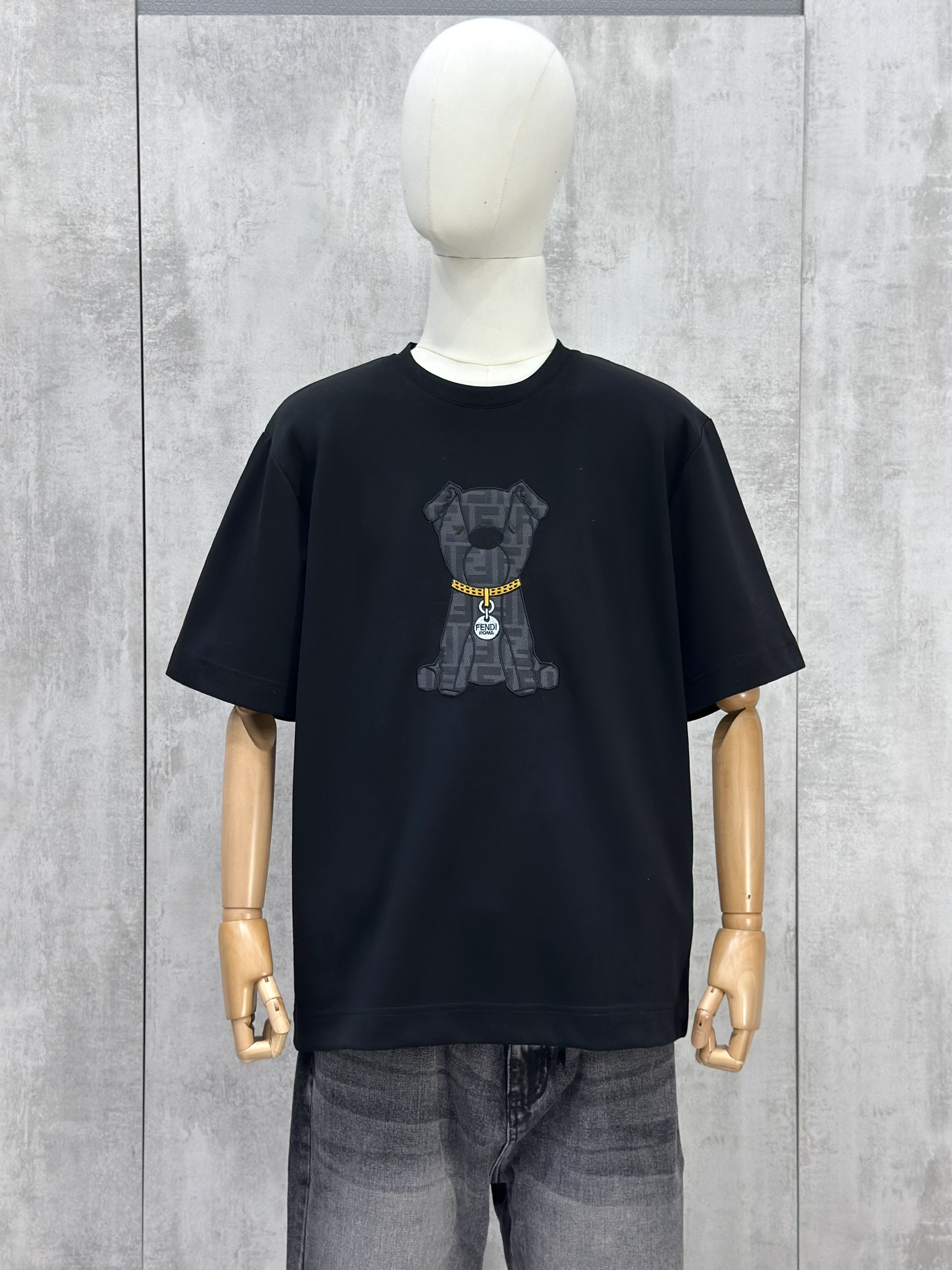 Áo phông T shirt Fendi FD họa tiết Cún Like Auth XS-M VTN