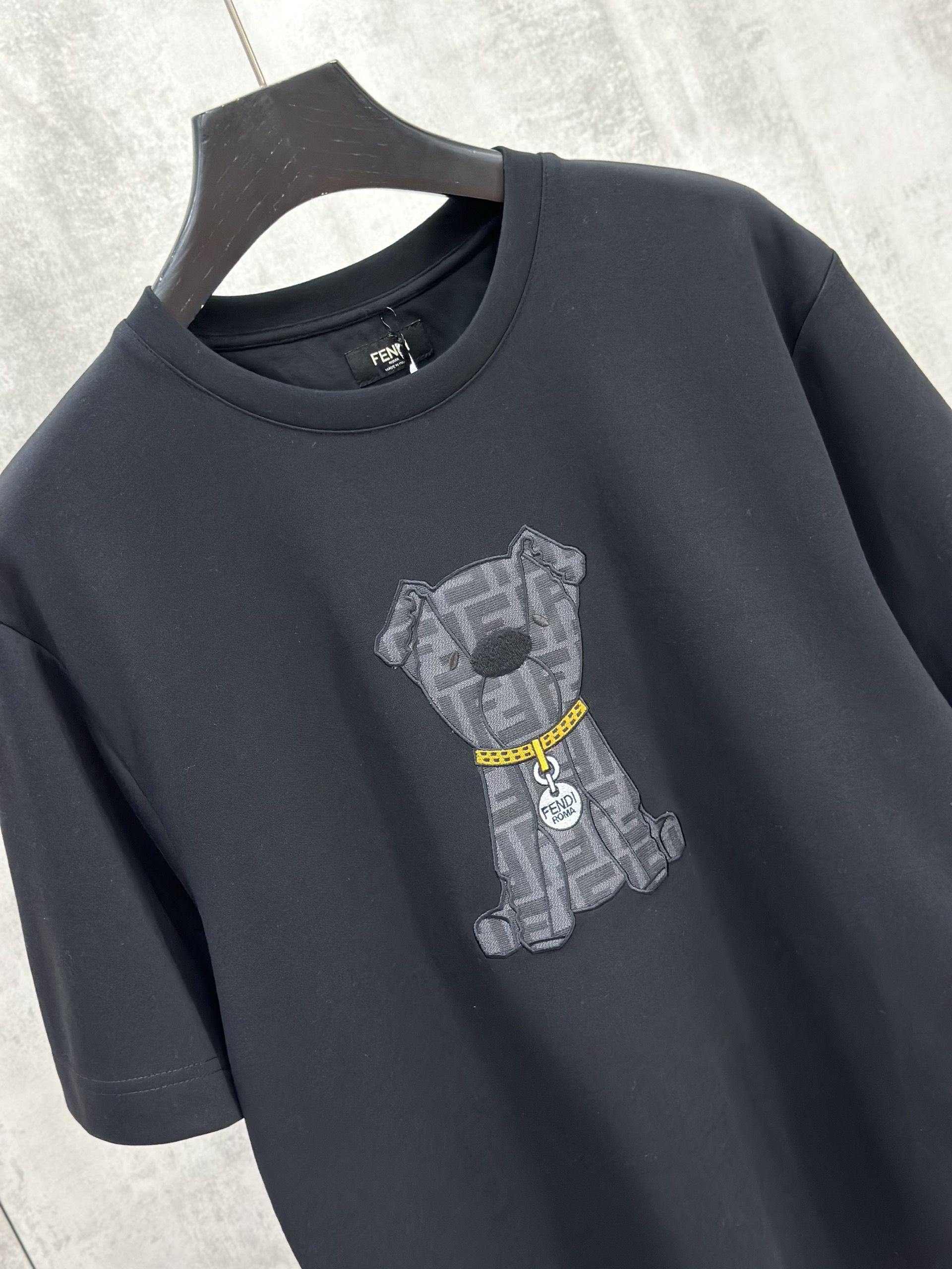 Áo phông T shirt Fendi FD họa tiết Cún Like Auth XS-M VTN