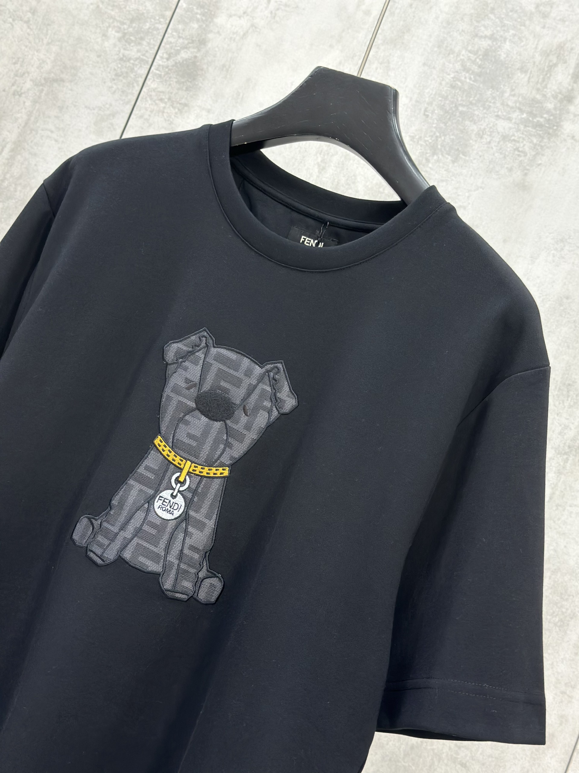 Áo phông T shirt Fendi FD họa tiết Cún Like Auth XS-M VTN