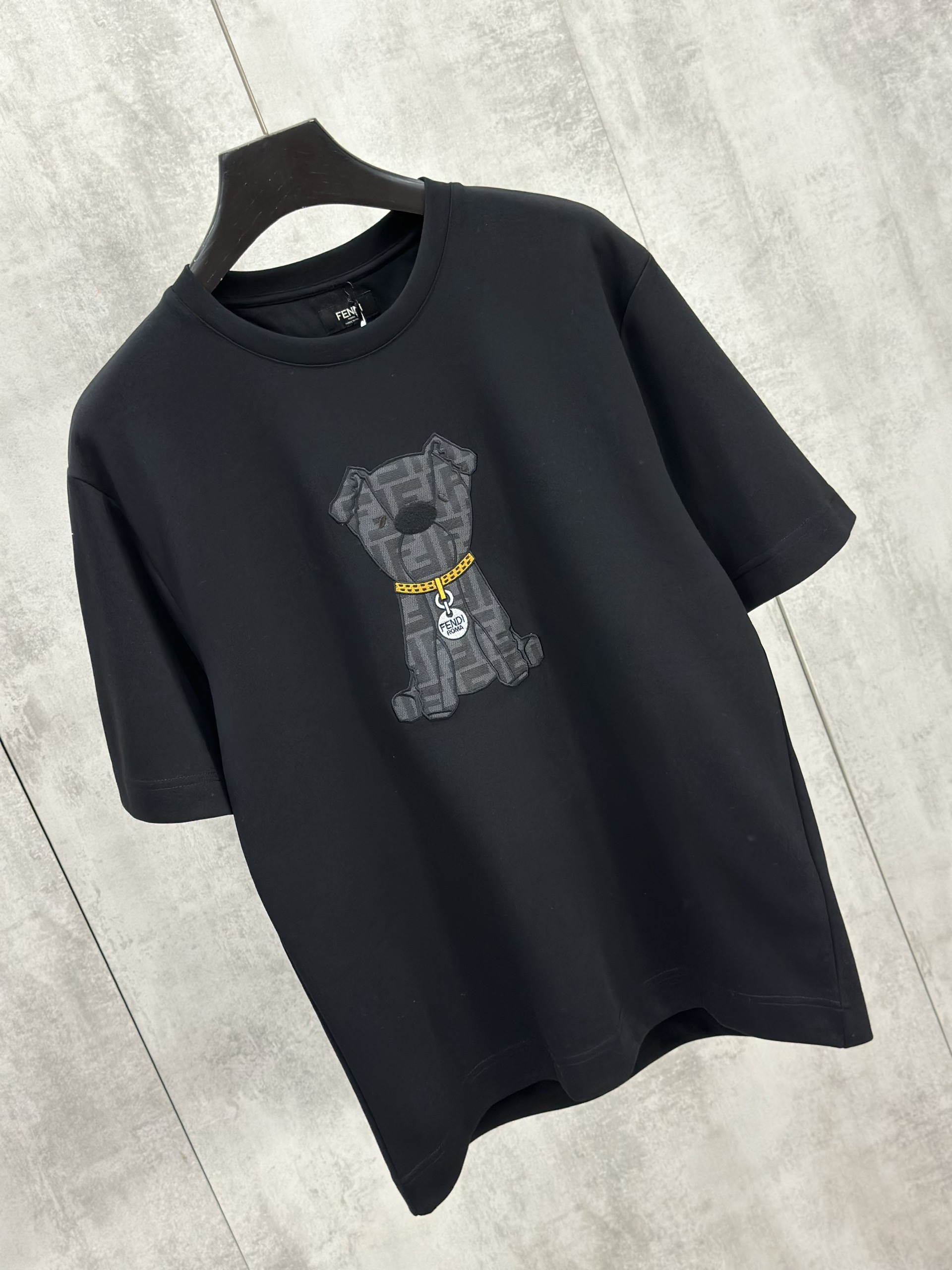 Áo phông T shirt Fendi FD họa tiết Cún Like Auth XS-M VTN