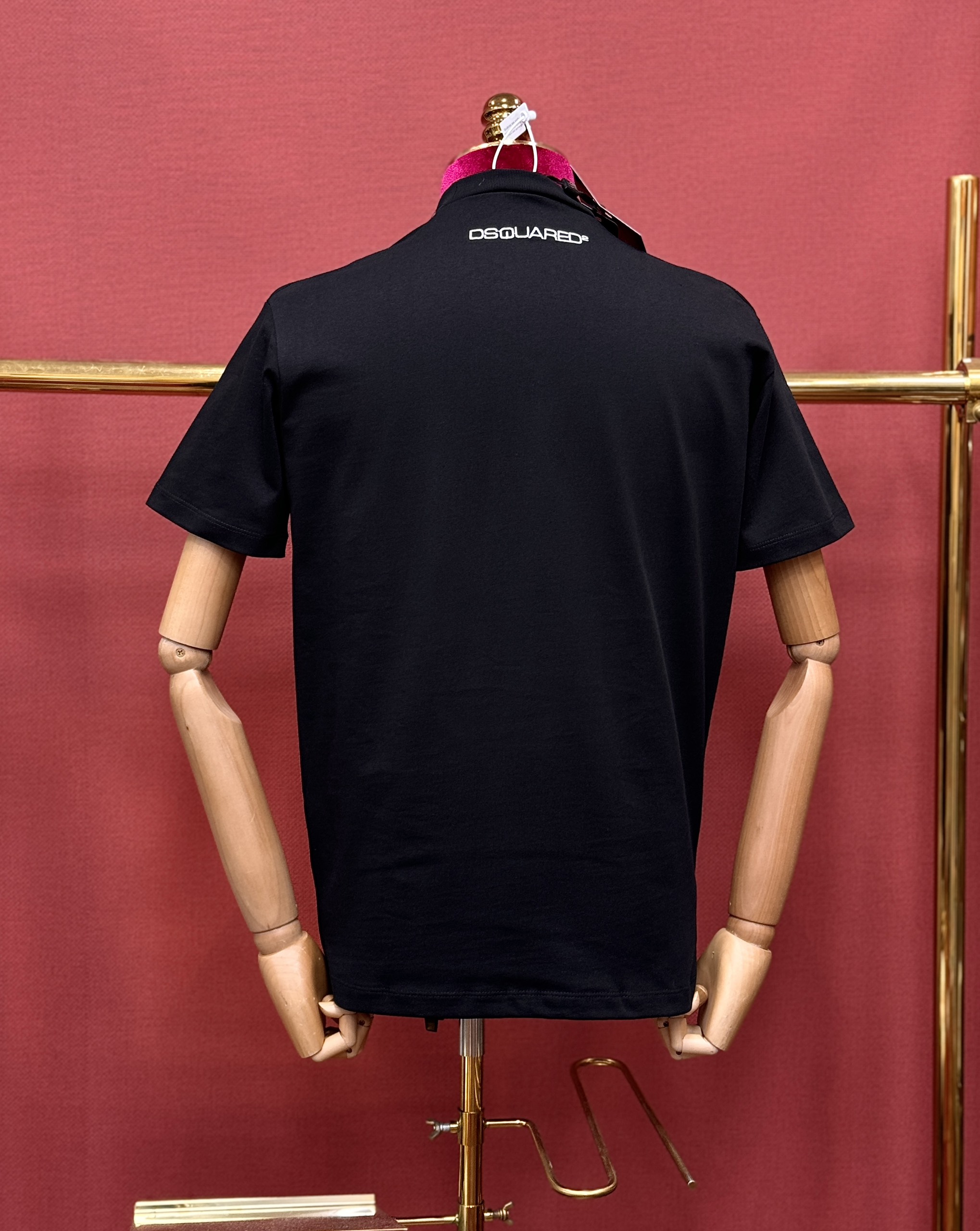 Áo phông T shirt Dsquared2 DSQ họa tiết Hoa Lá Like Auth 44-50 CD