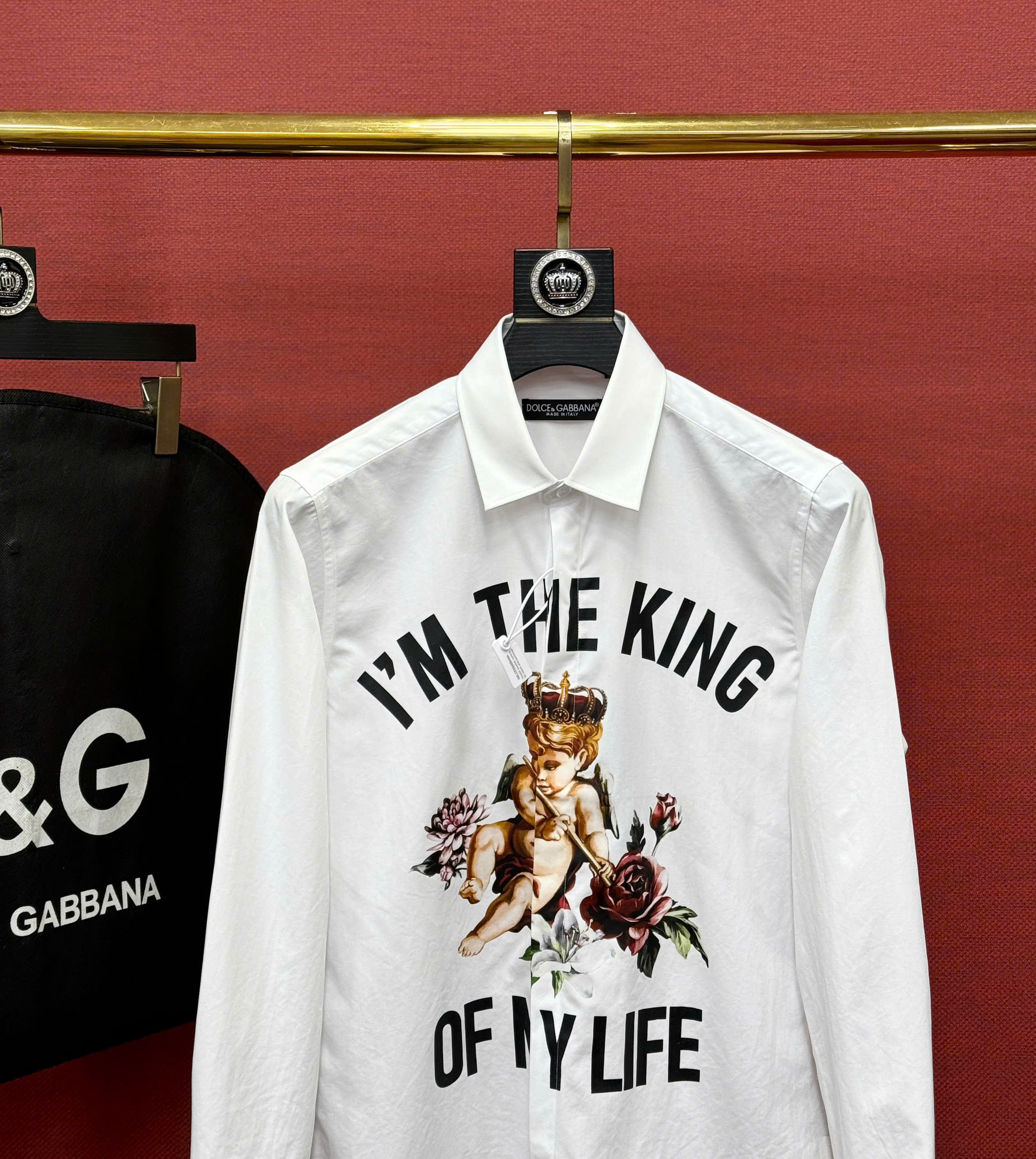 Áo sơ mi Dolce Gabbana DG Royal King Like Auth 48-50 CD