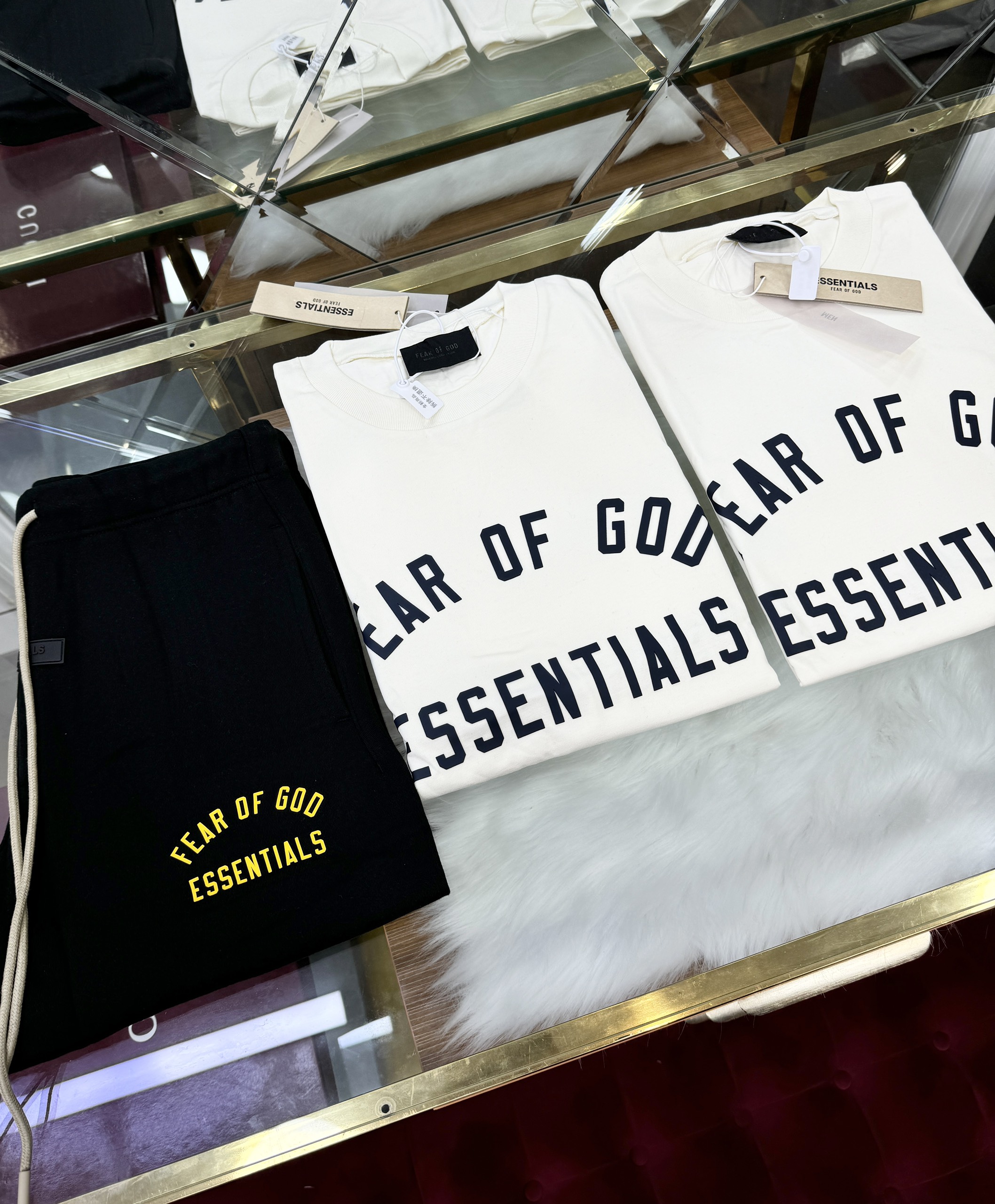 Set bộ hè thể thao Essentials Fear OF God new 2026 Like Auth Like Auth XS-L CD