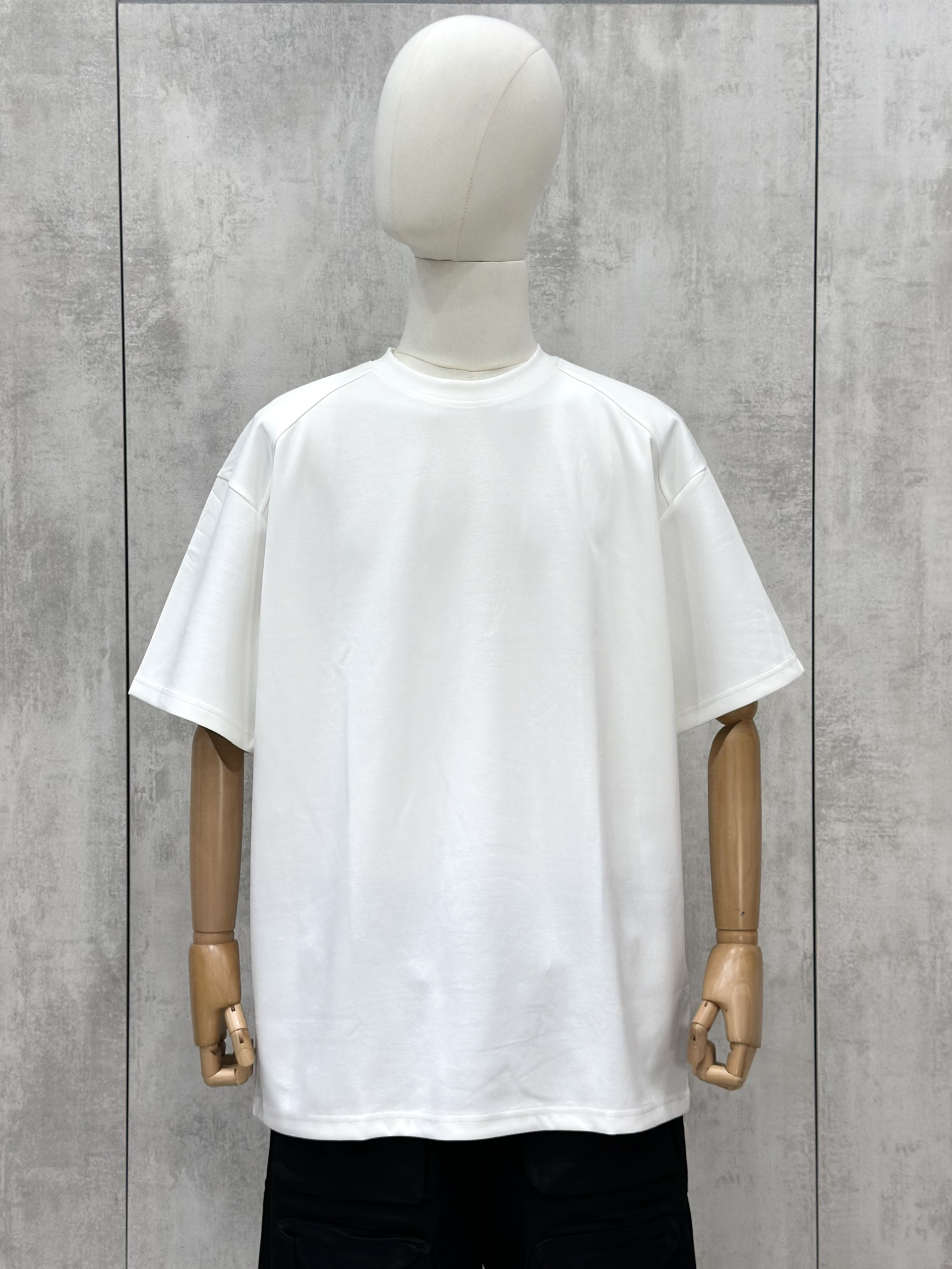 Áo phông T shirt Chapper trơn kẻ viền vai Like Auth S-XL VTN\TRẮNG