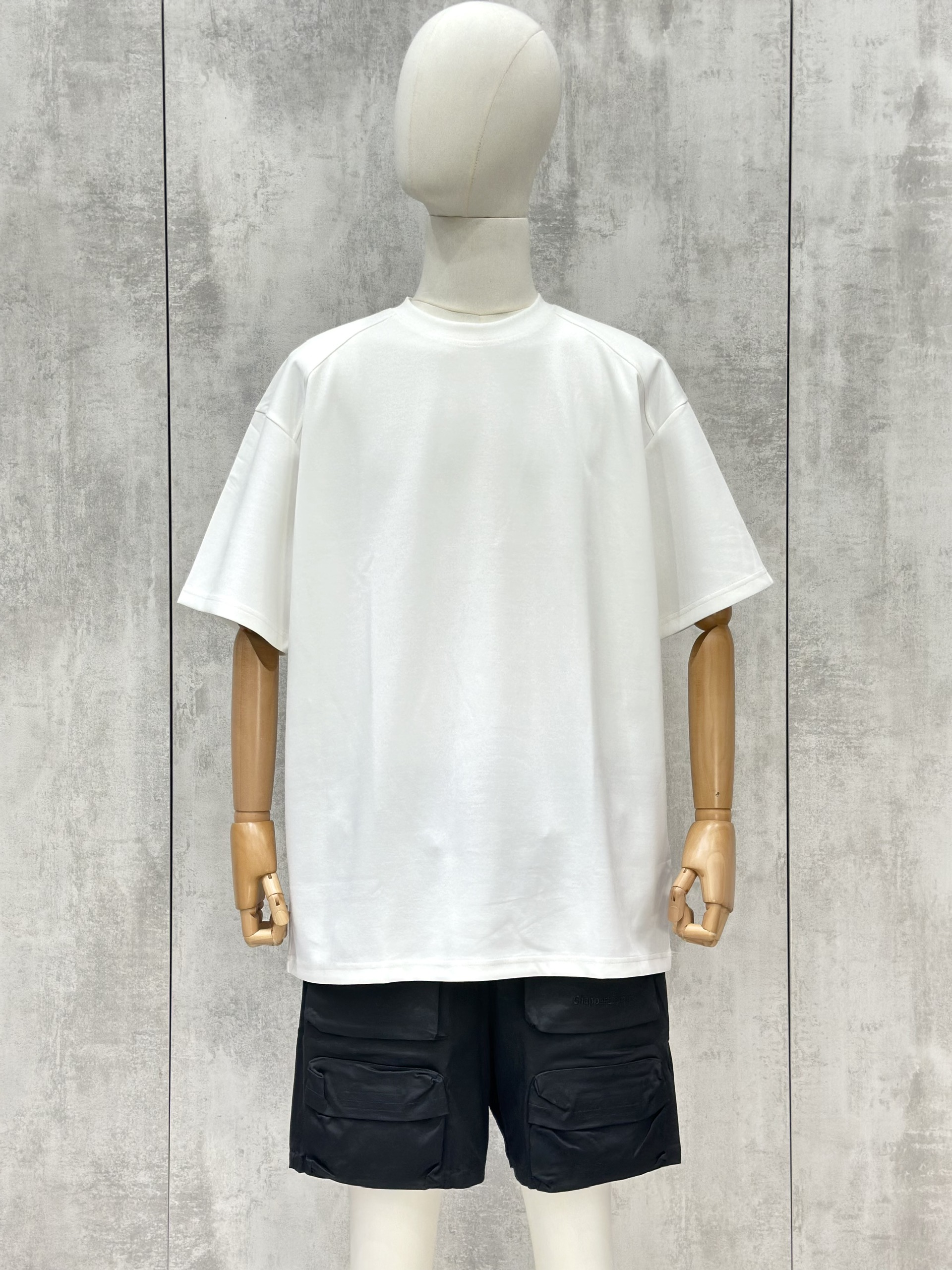 Áo phông T shirt Chapper trơn kẻ viền vai Like Auth S-XL VTN\TRẮNG