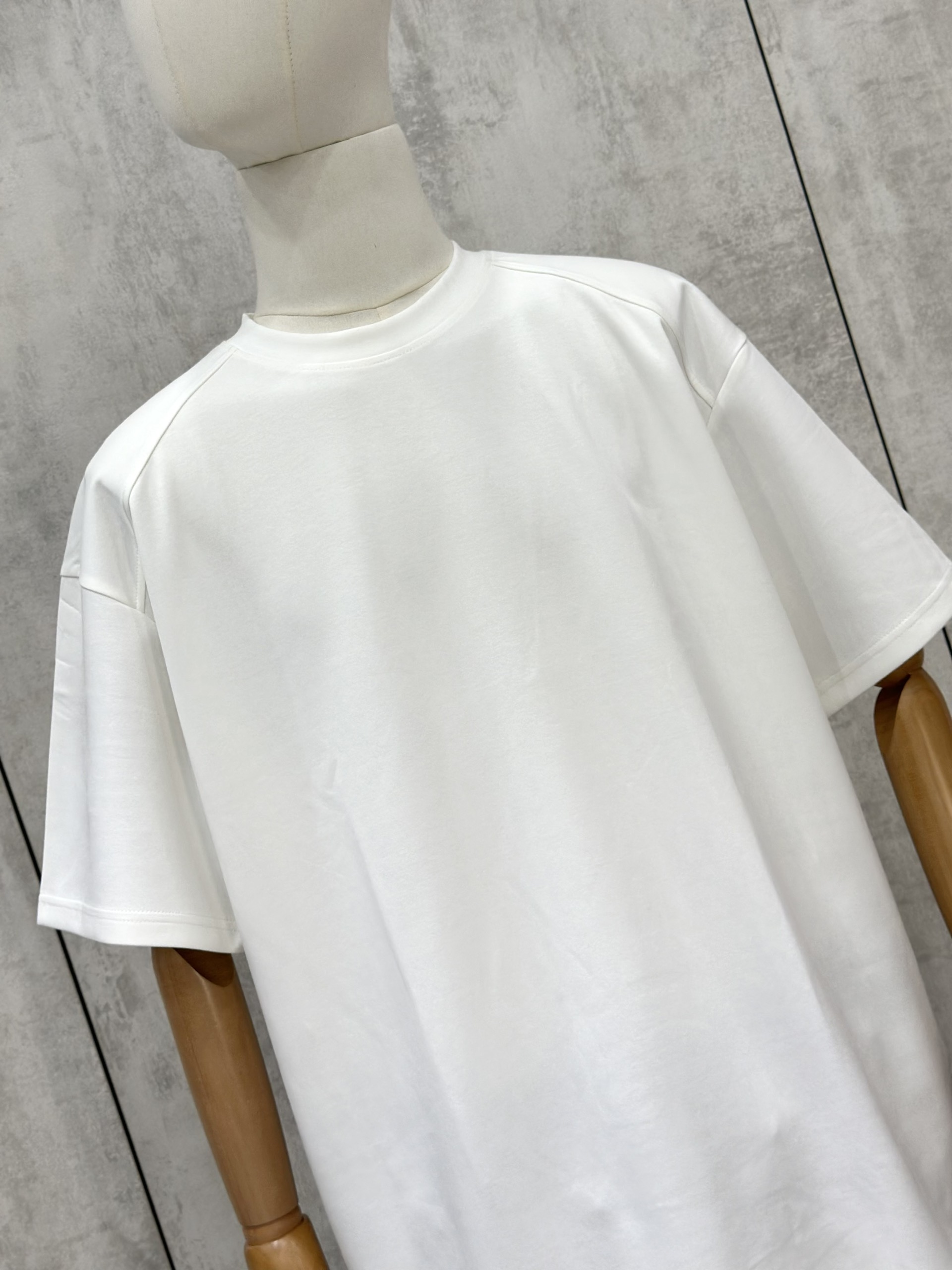 Áo phông T shirt Chapper trơn kẻ viền vai Like Auth S-XL VTN\TRẮNG