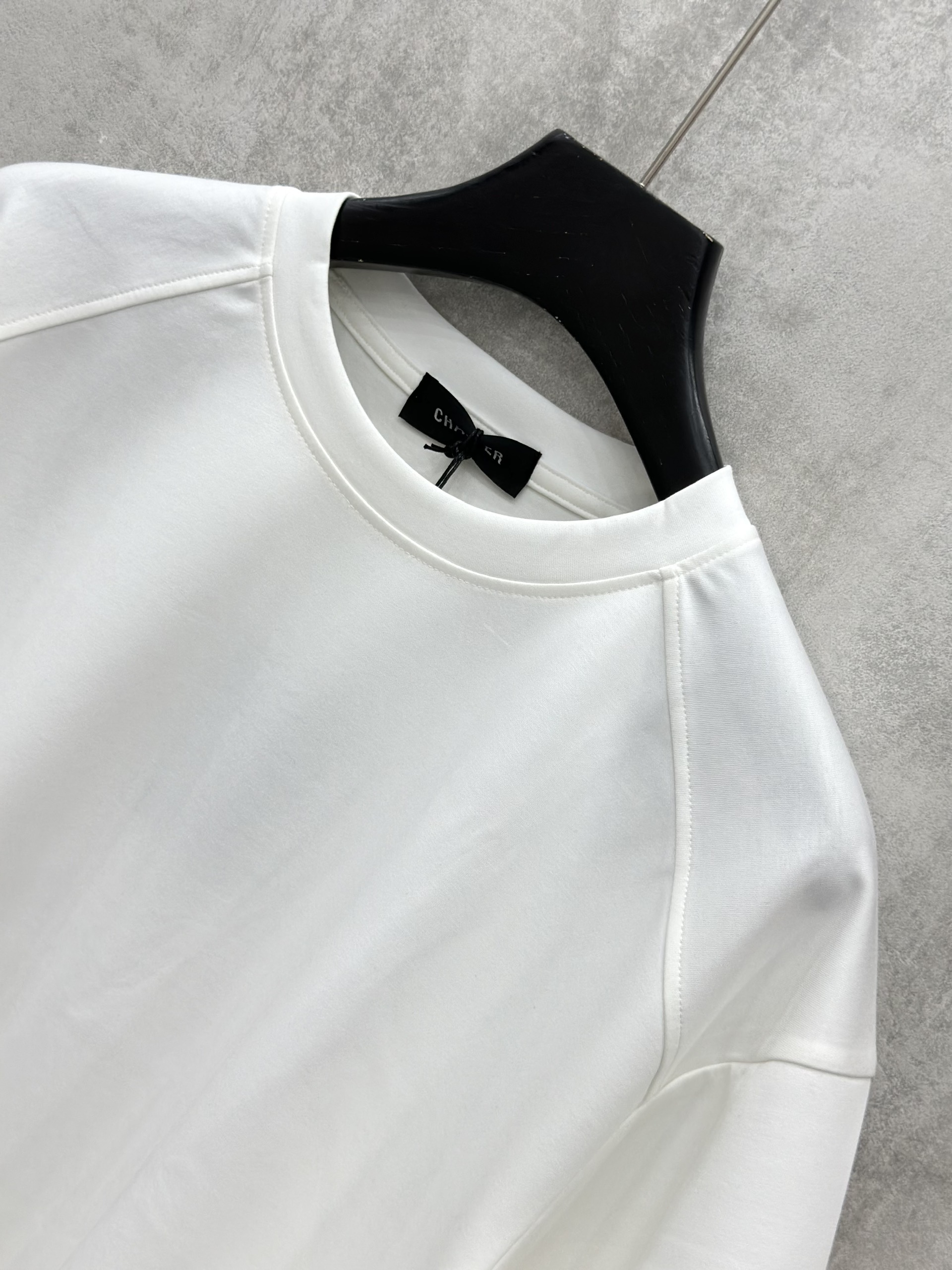 Áo phông T shirt Chapper trơn kẻ viền vai Like Auth S-XL VTN\TRẮNG