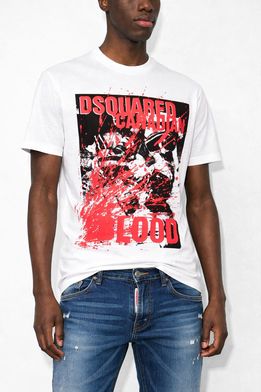 Áo phông T shirt Dsquared2 DSQ Canadian Blood Like Auth S-XL CD