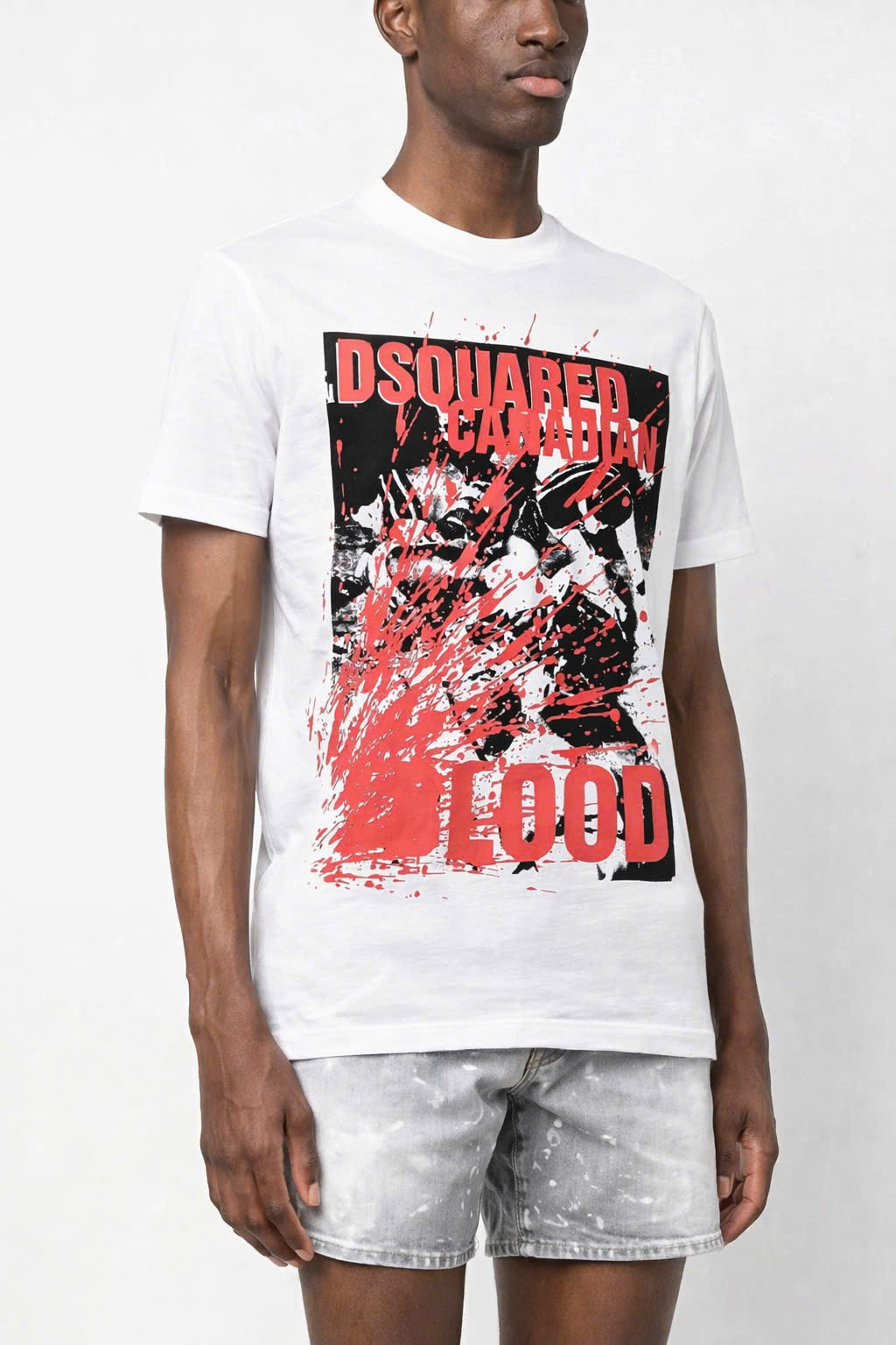 Áo phông T shirt Dsquared2 DSQ Canadian Blood Like Auth S-XL CD