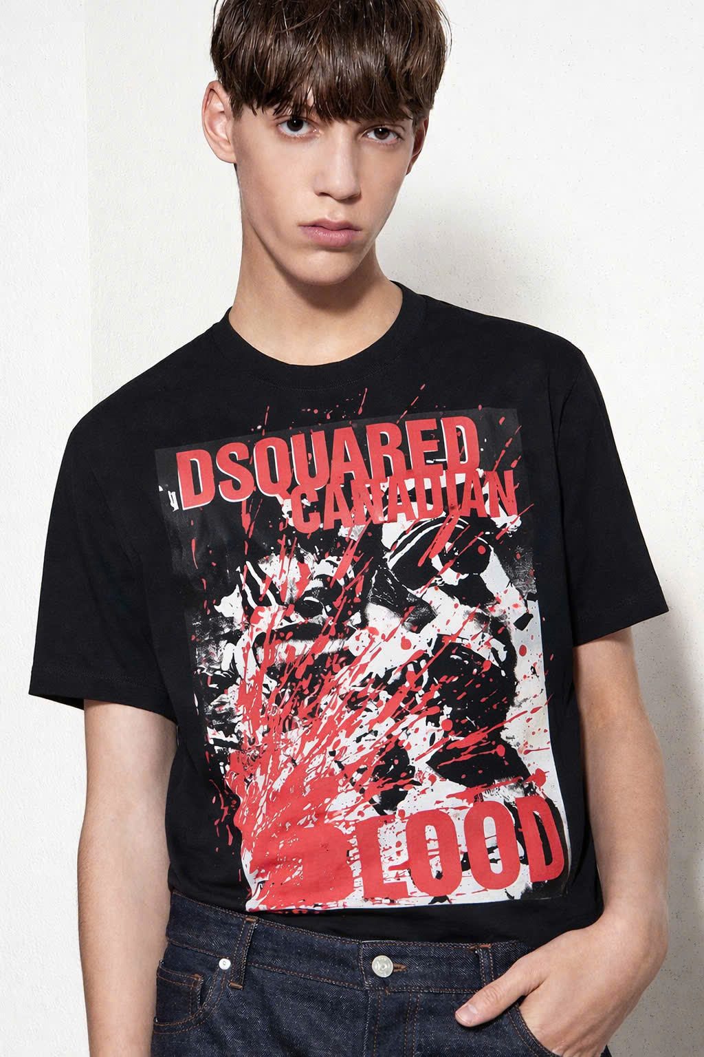 Áo phông T shirt Dsquared2 DSQ Canadian Blood Like Auth S-XL CD