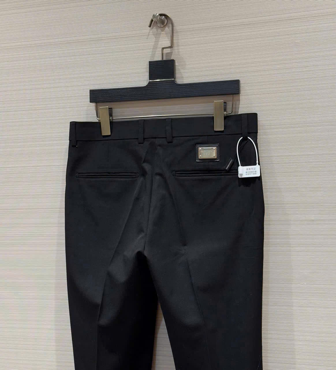 Quần âu tây Dolce Gabbana DG logo tag vuông túi sau Like Auth 28-36 DDT