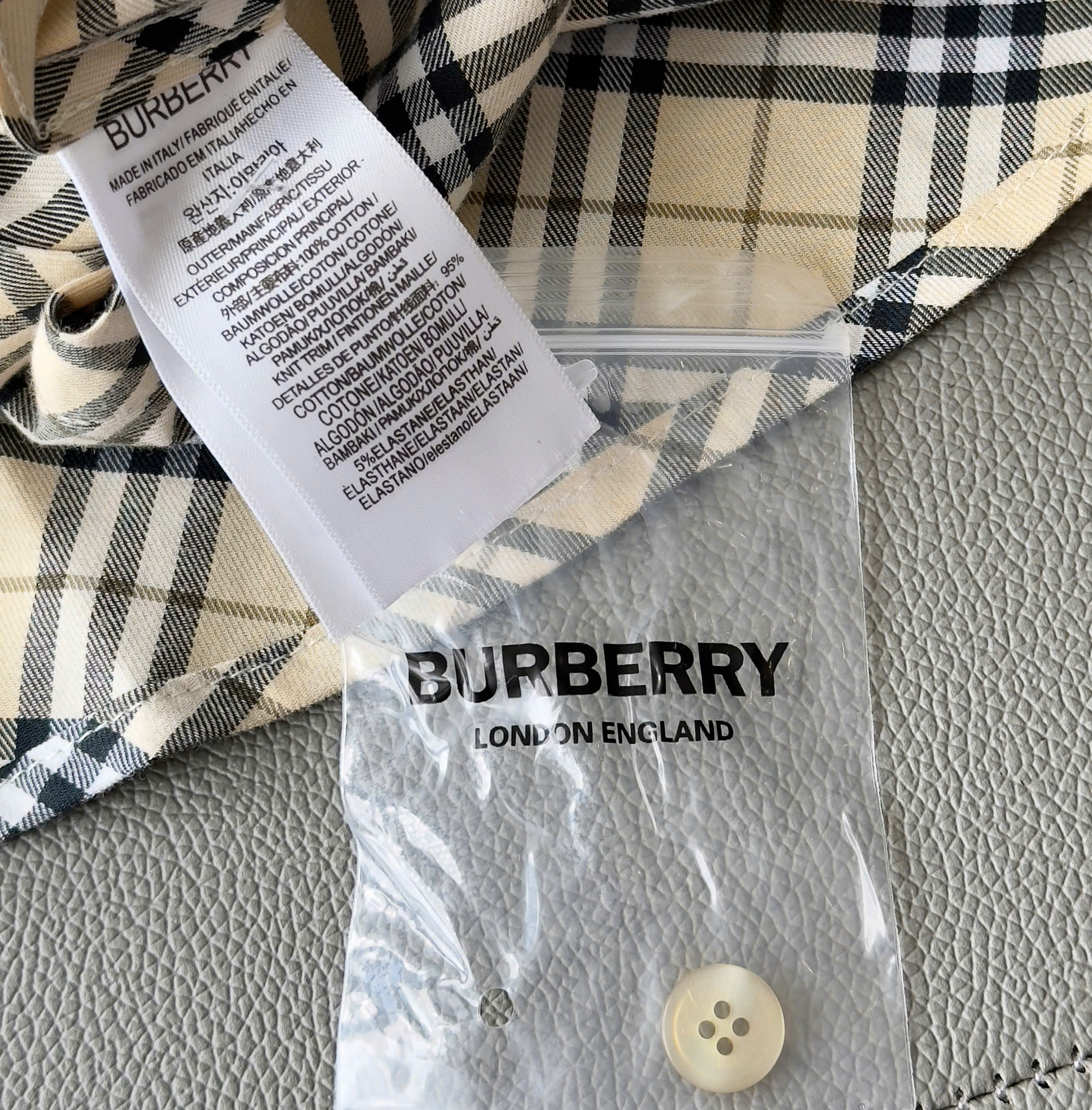 Áo sơ mi Burberry BBR Be kẻ chéo sọc nhỏ Like Auth S-XXL DDT