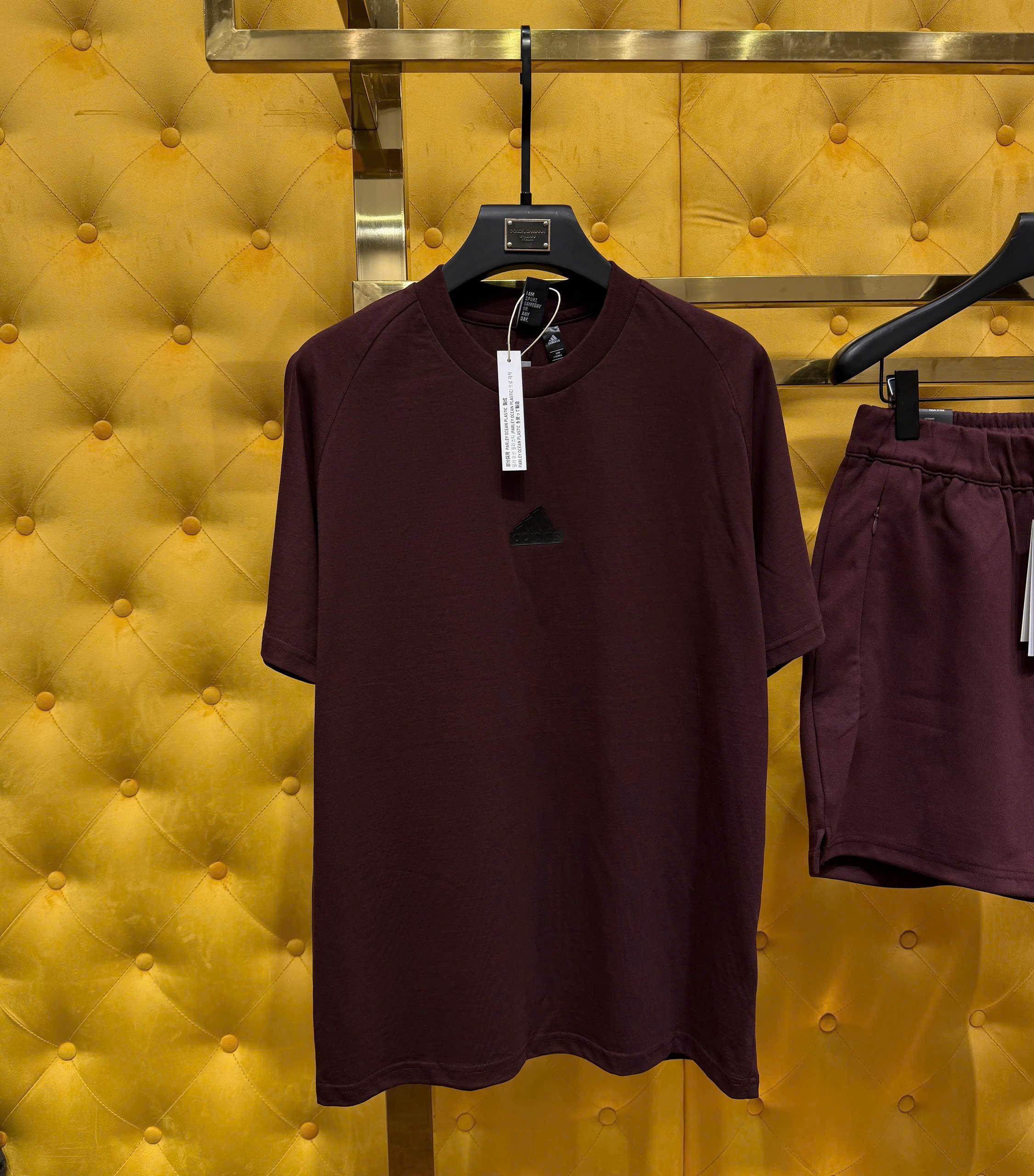 Set bộ thể thao hè Adidas logo nổi ngực đùi Like Auth S-XL MK