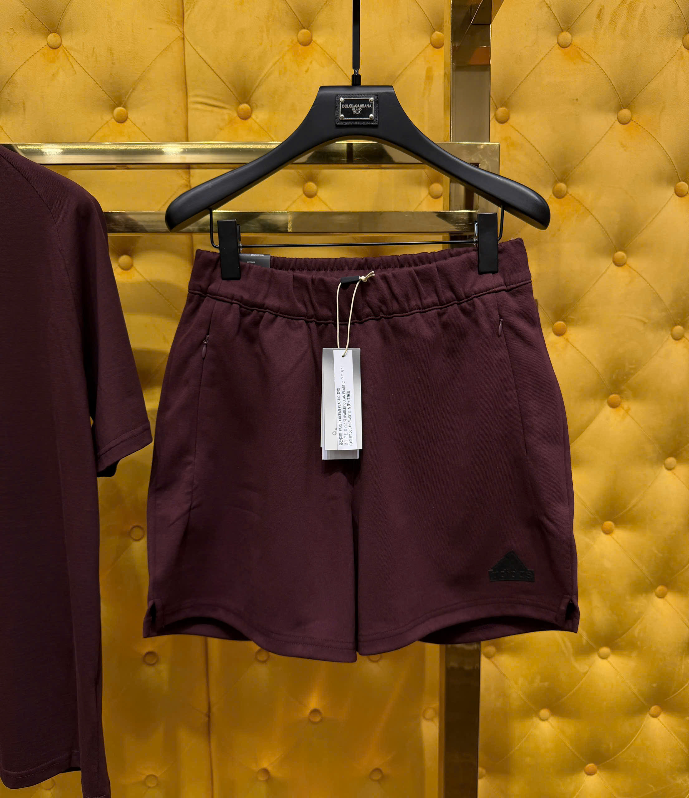 Set bộ thể thao hè Adidas logo nổi ngực đùi Like Auth S-XL MK