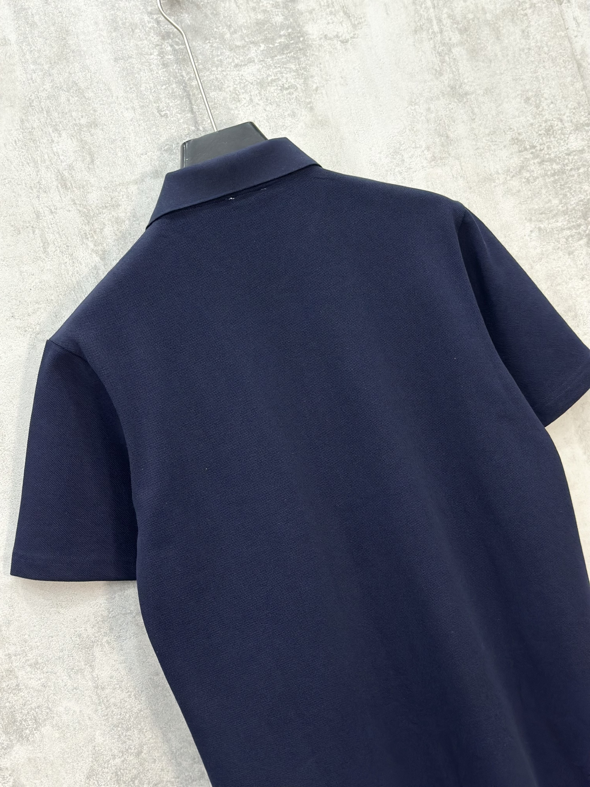 Áo polo Caras Đen Trắng Xanh Than basic khuy Vàng logo thêu Trái Tim ngực Like Auth S-XL VTN\xanh than