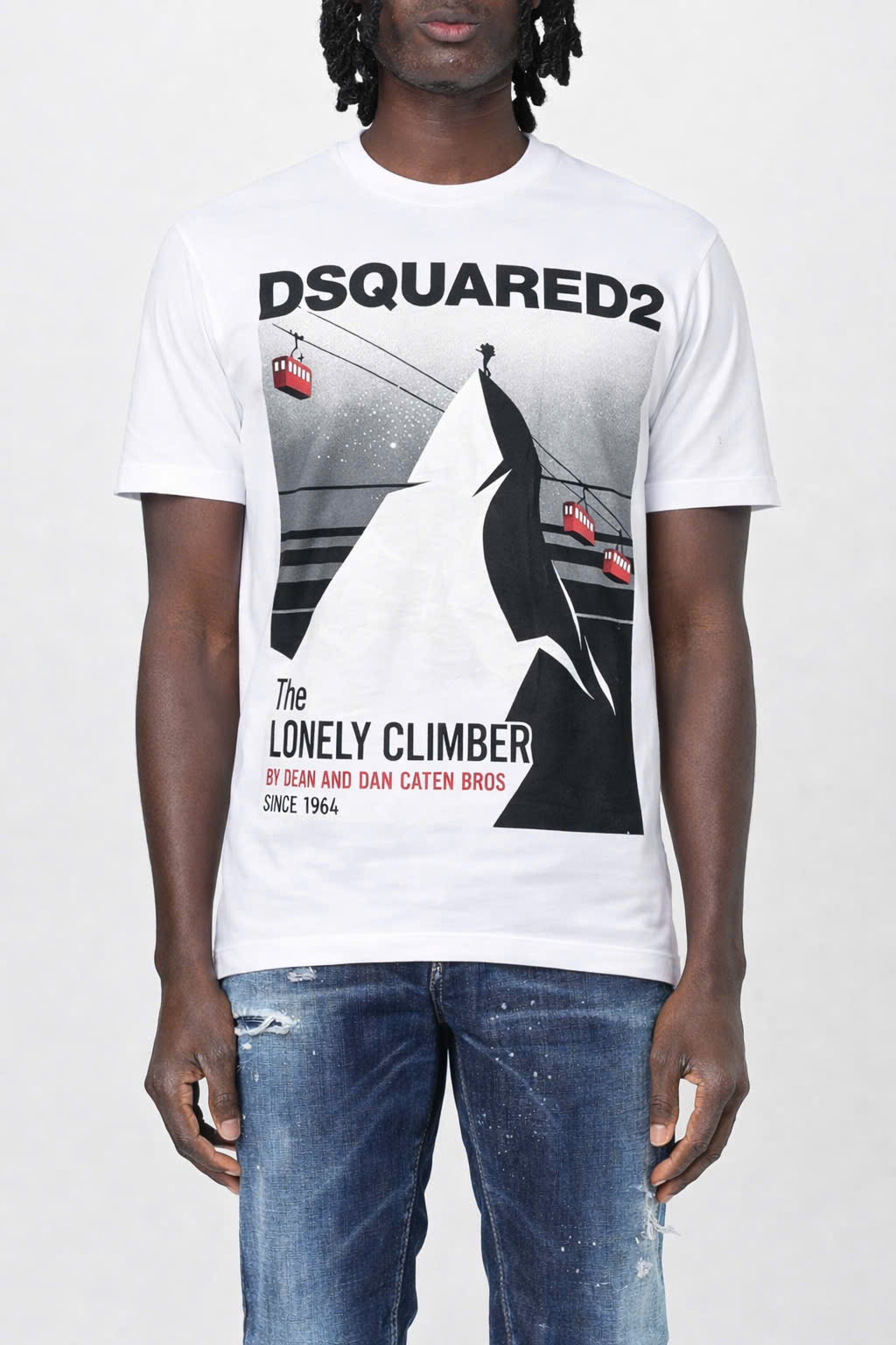 Áo phông T shirt Dsquared2 DSQ Lonely Climber Like Auth S-XL CD