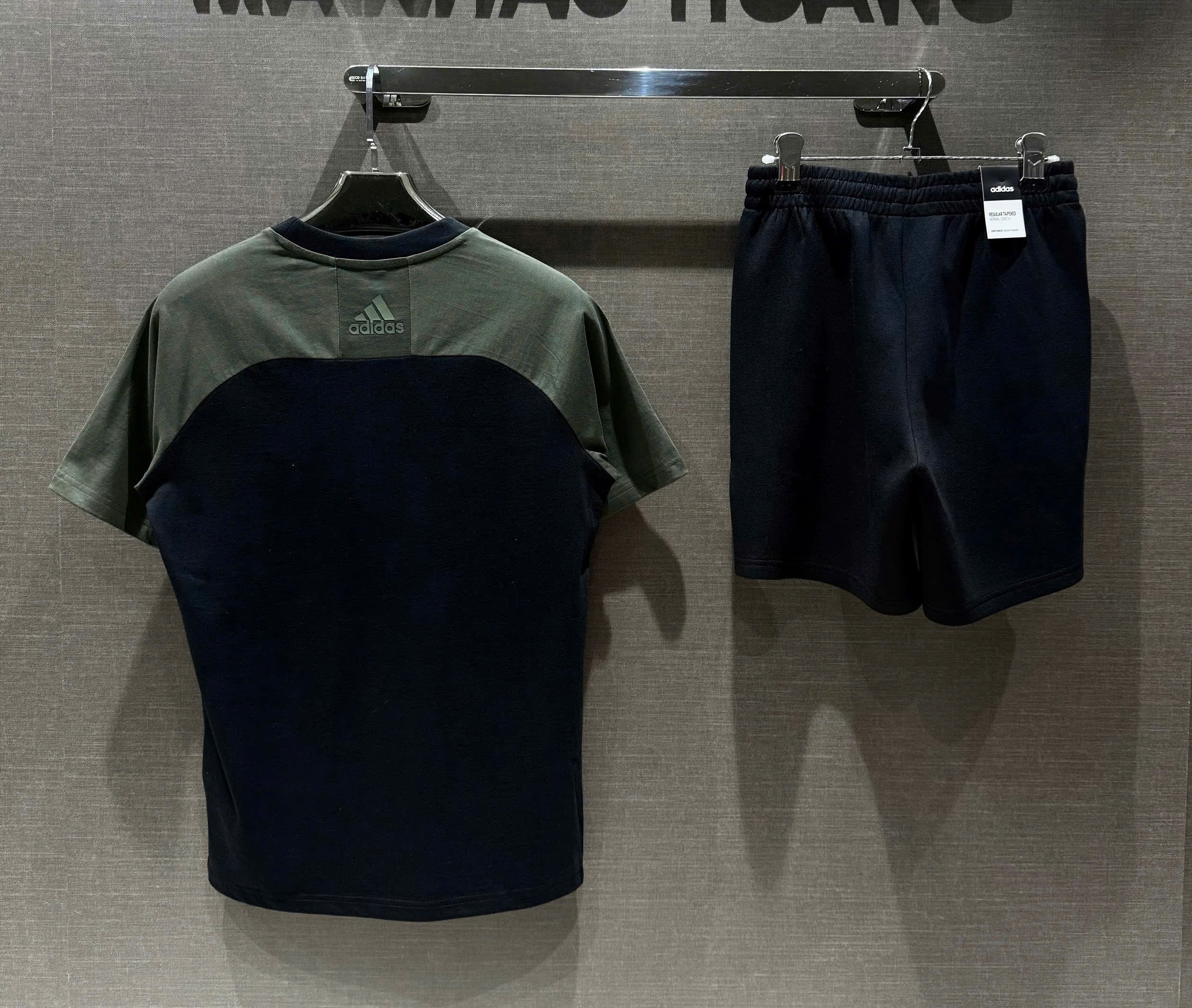 Set bộ thể thao hè Adidas Alpha logo thêu ngực chữ A Like Auth S-XL MK