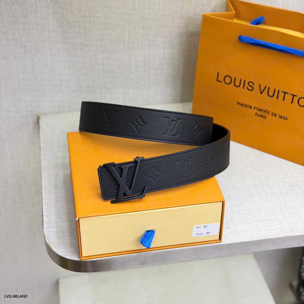 Thắt lưng dây nịt Louis Vuitton logo mặt Kim loại LV các mẫu new 2026 Like Auth 90-100 MK