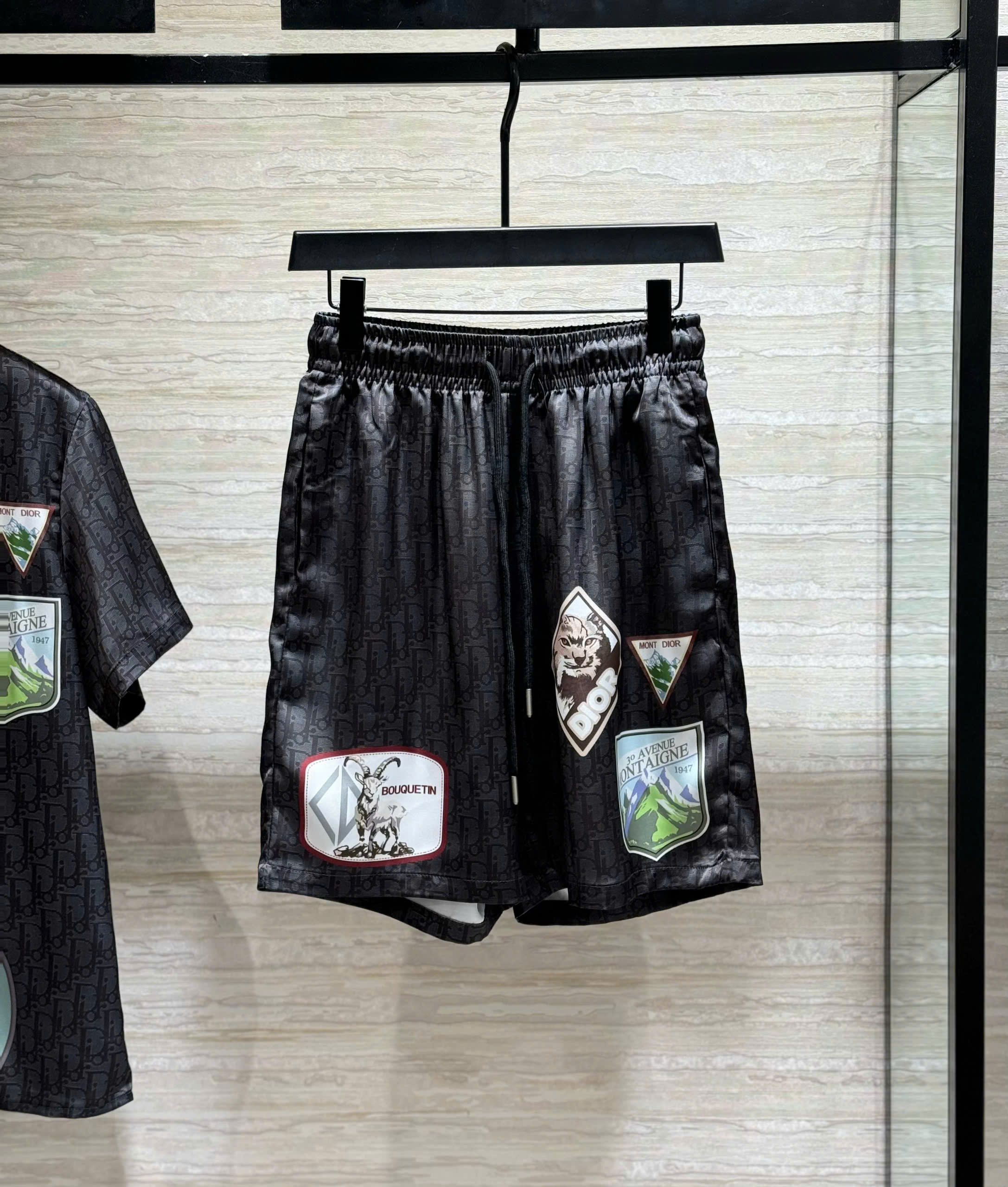 Set bộ lụa hè Dior CD họa tiết Obique full nhiều tag Like Auth M-XXL DDT