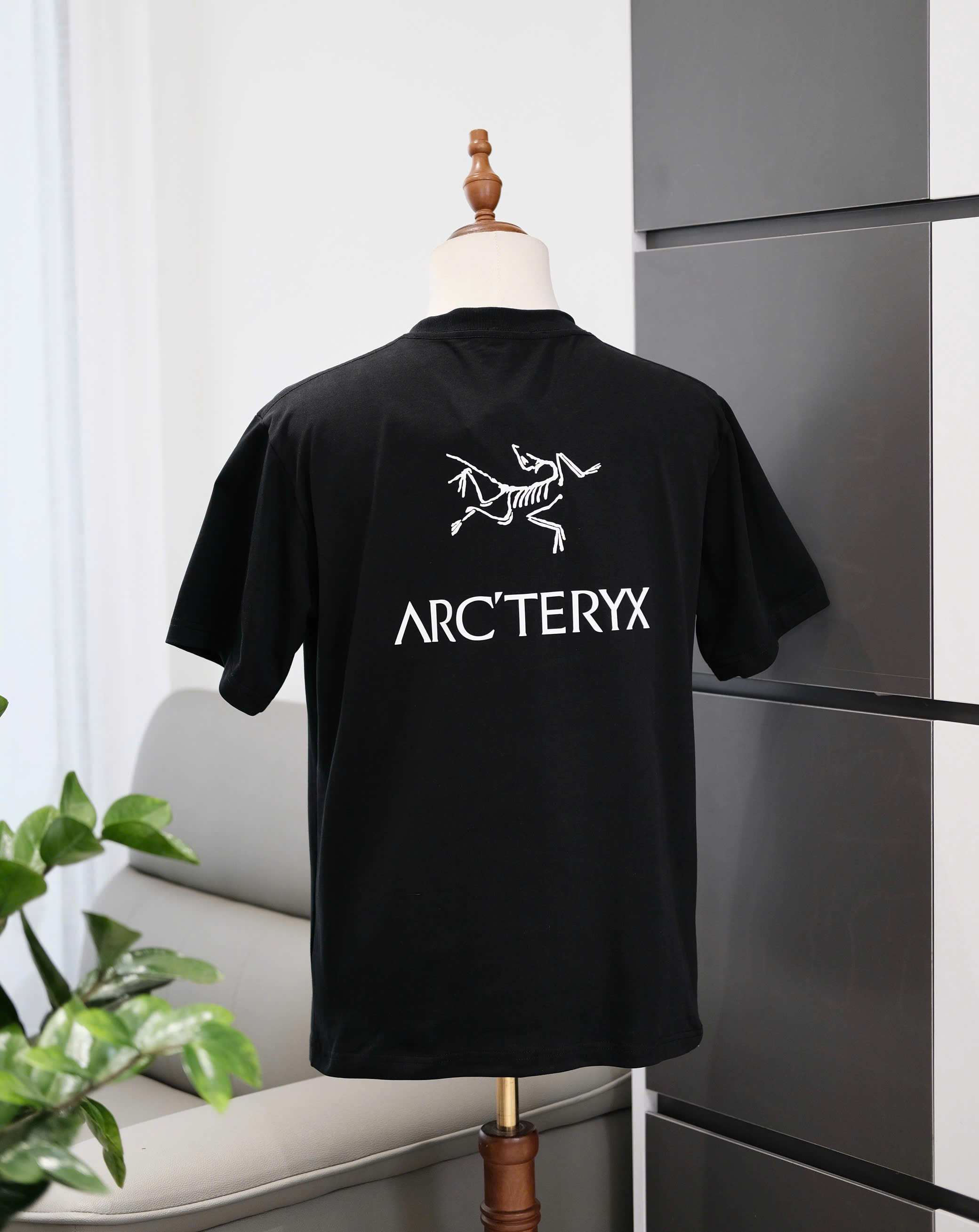 Áo phông T shirt Arcteryx họa tiết Phượng Bay Like Auth S-L DDT\Đen